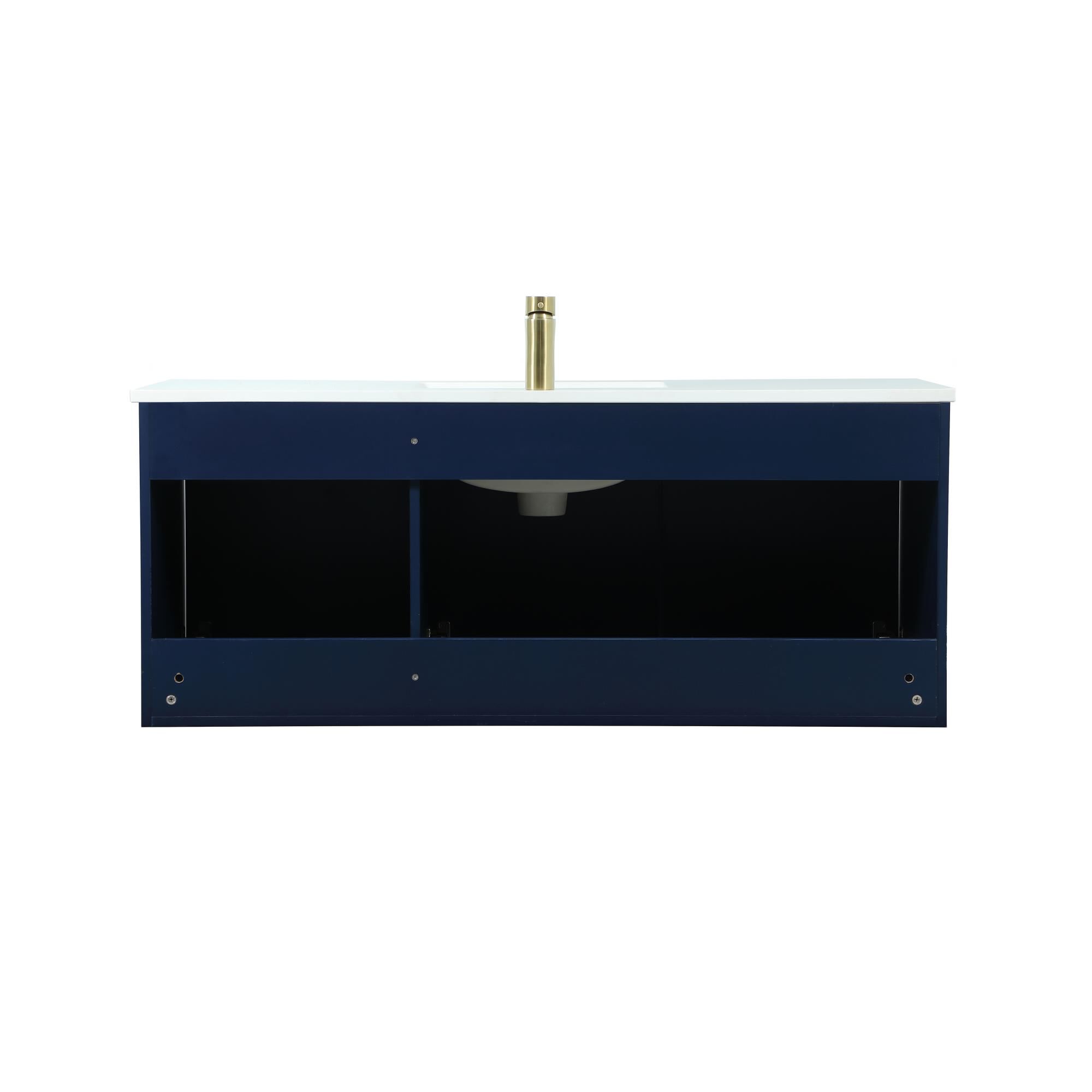 Shown in Blue finish