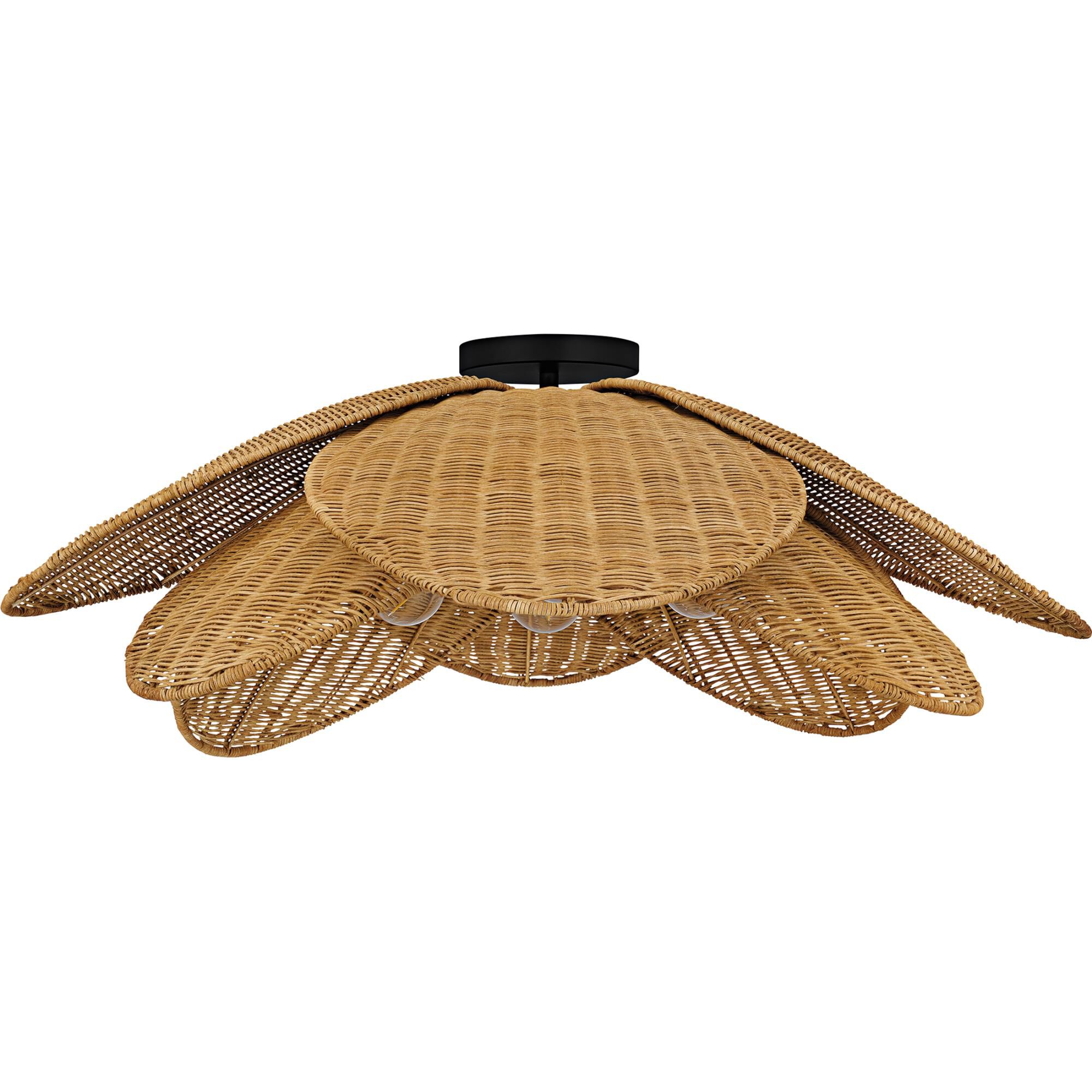 Willa 30 Inch Semi Flush Mount by Quoizel