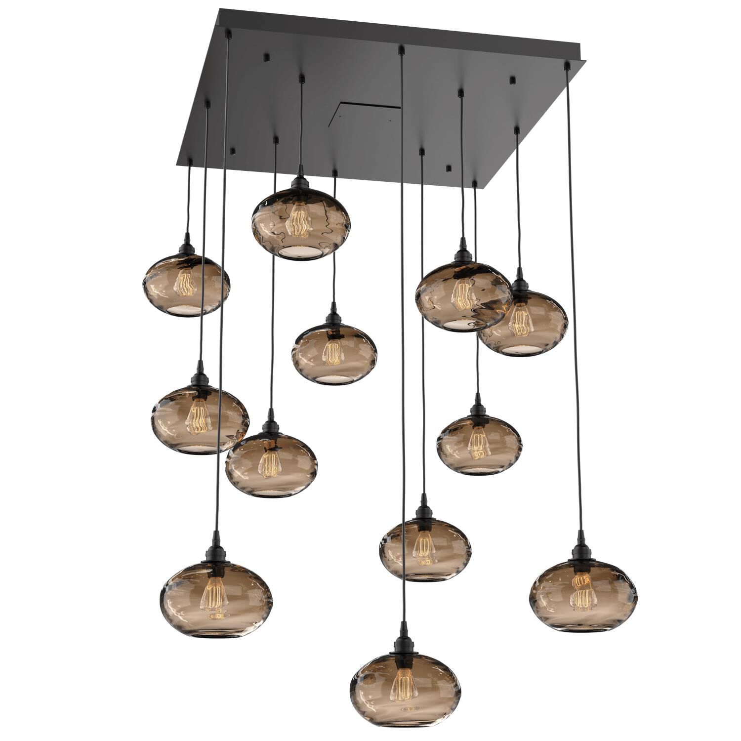 Coppa 35 Inch 12 Light Multi Light Pendant by Hammerton Studio