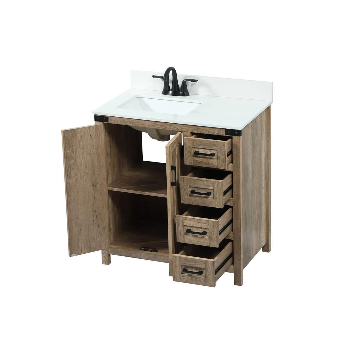 Grant Bath Vanity by Elegant Decor
