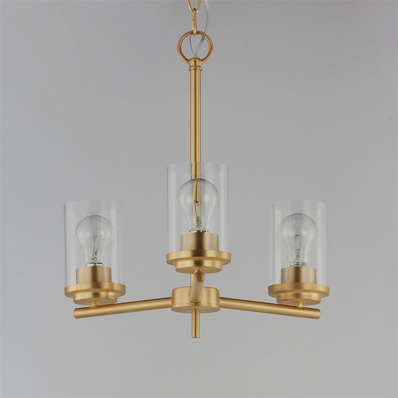 Corona 16 Inch 3 Light Mini Chandelier by Maxim Lighting
