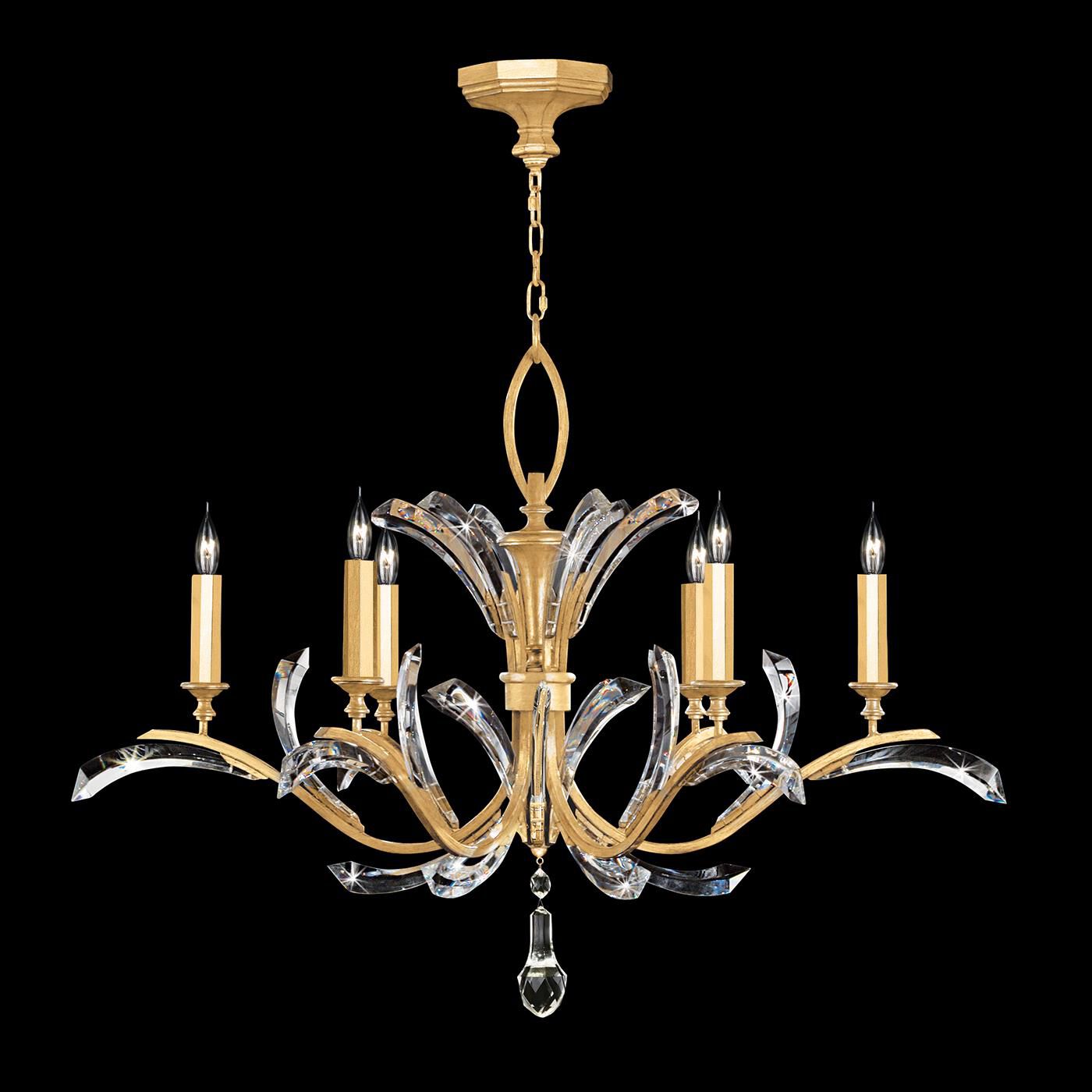 Beveled Arcs Chandelier by Fine Art Handcrafted Lighting