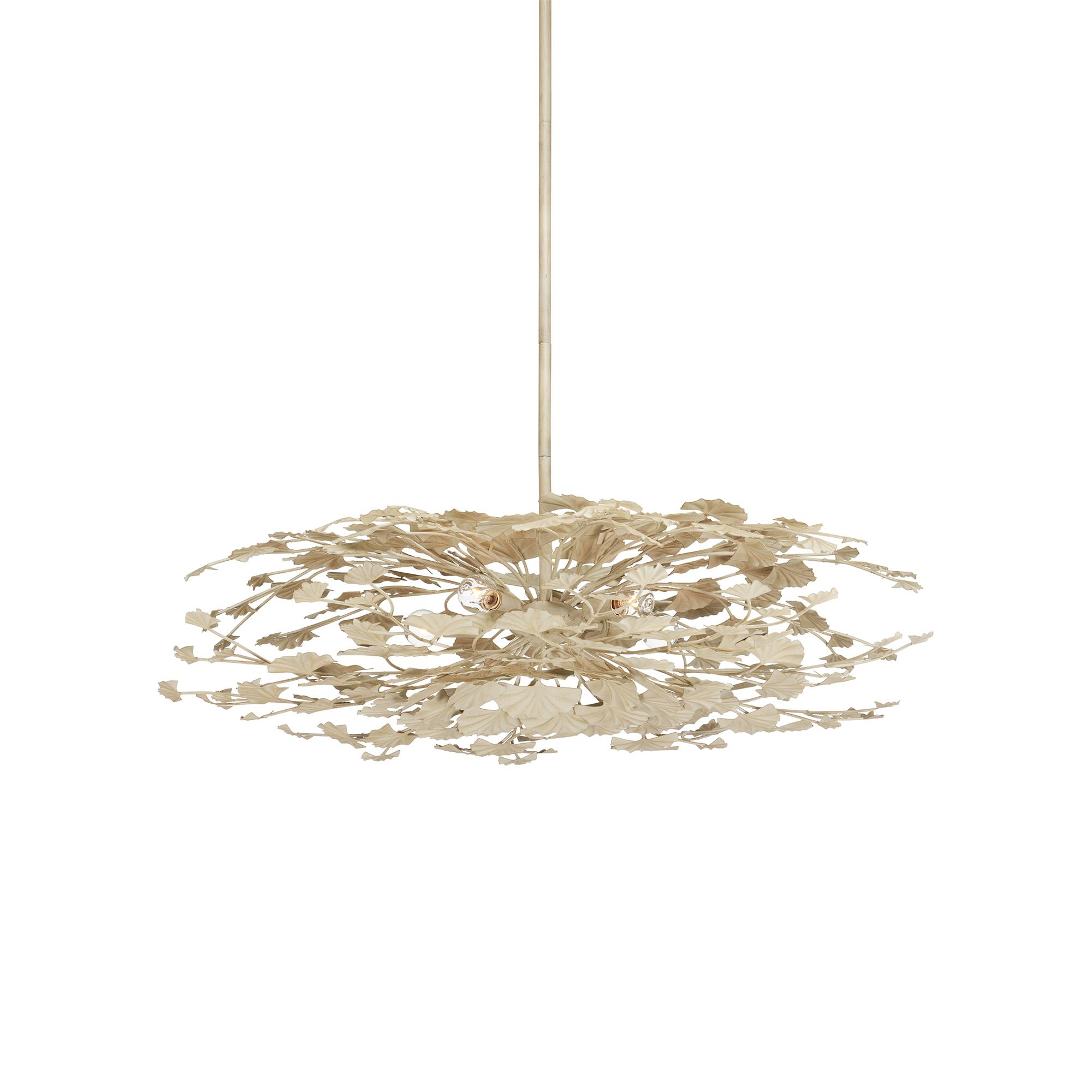Maidenhair 40 Inch 5 Light Semi Flush Mount,