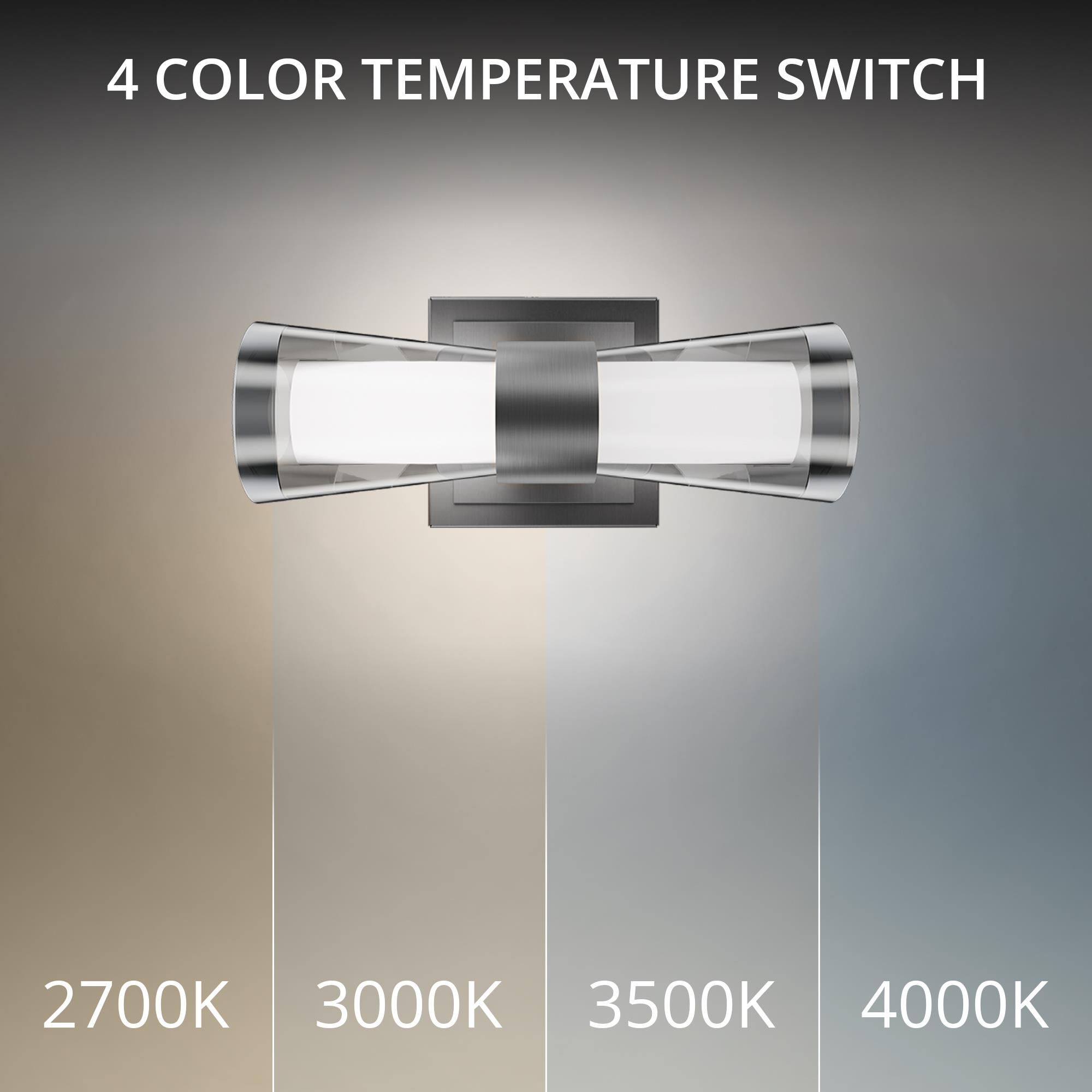 Shown in Brushed Nickel finish