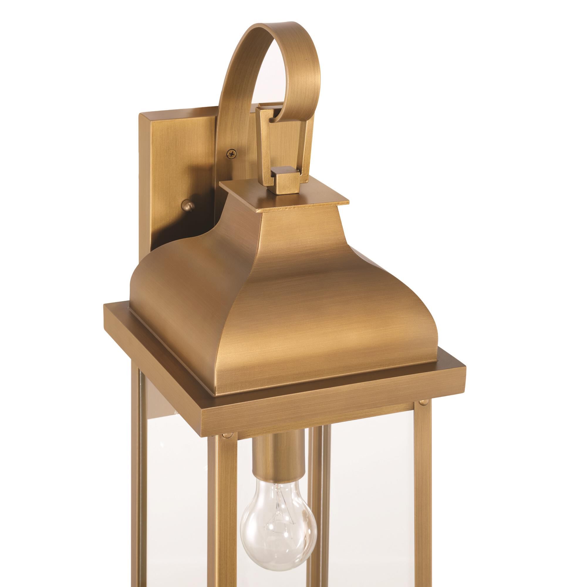 Shown in Weathered Brass finish