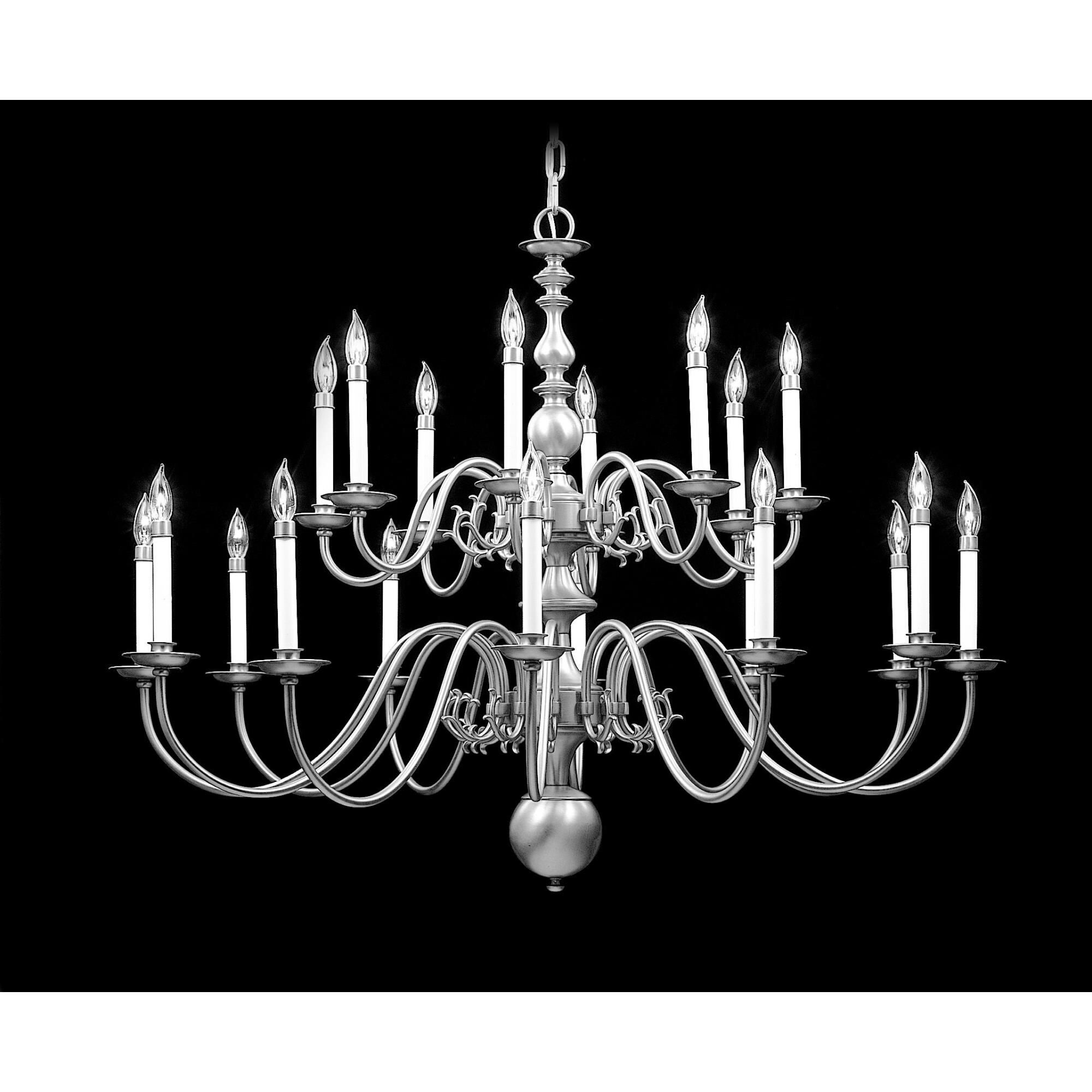 Jamestown 48 Inch 20 Light Chandelier by Framburg