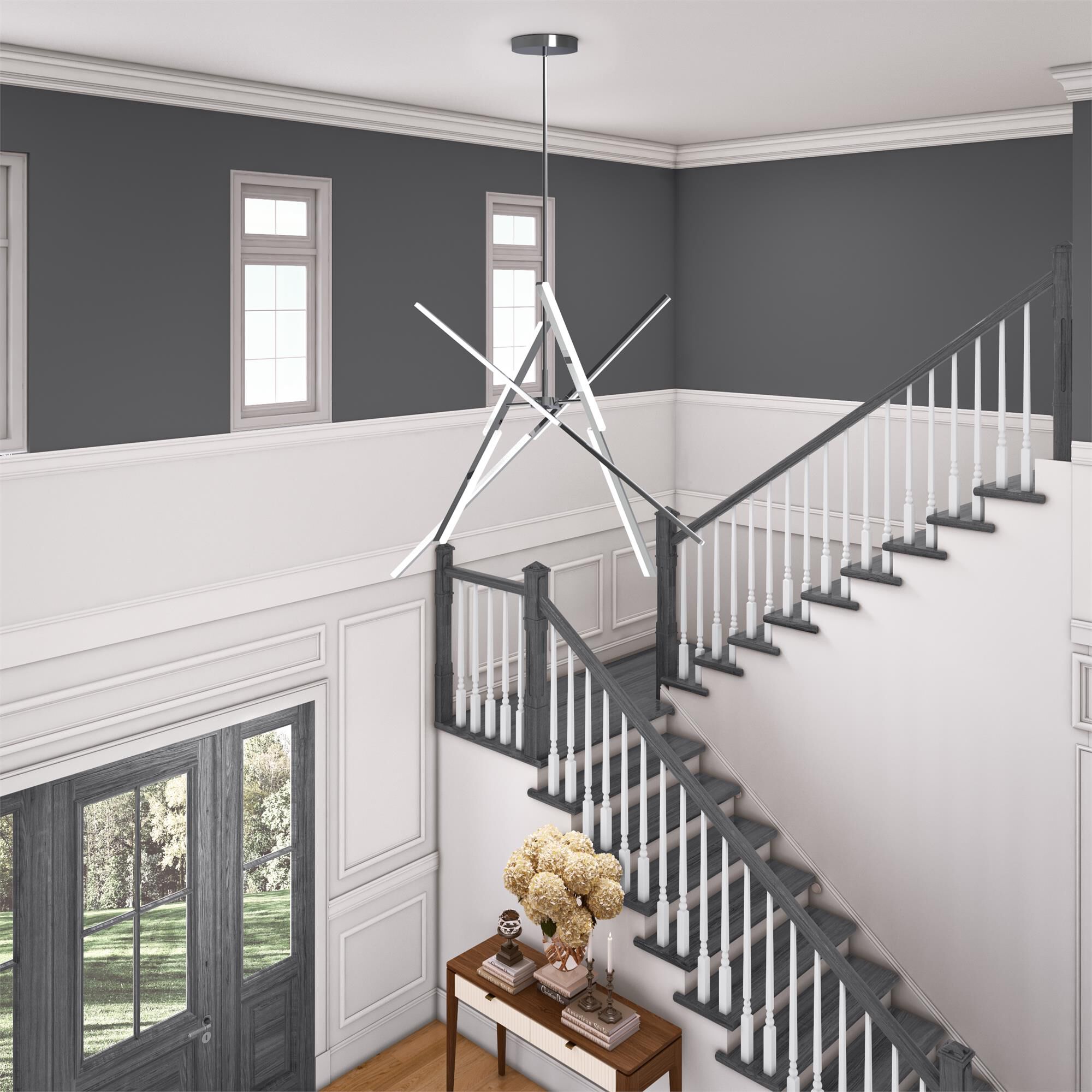 Shown in Chrome finish