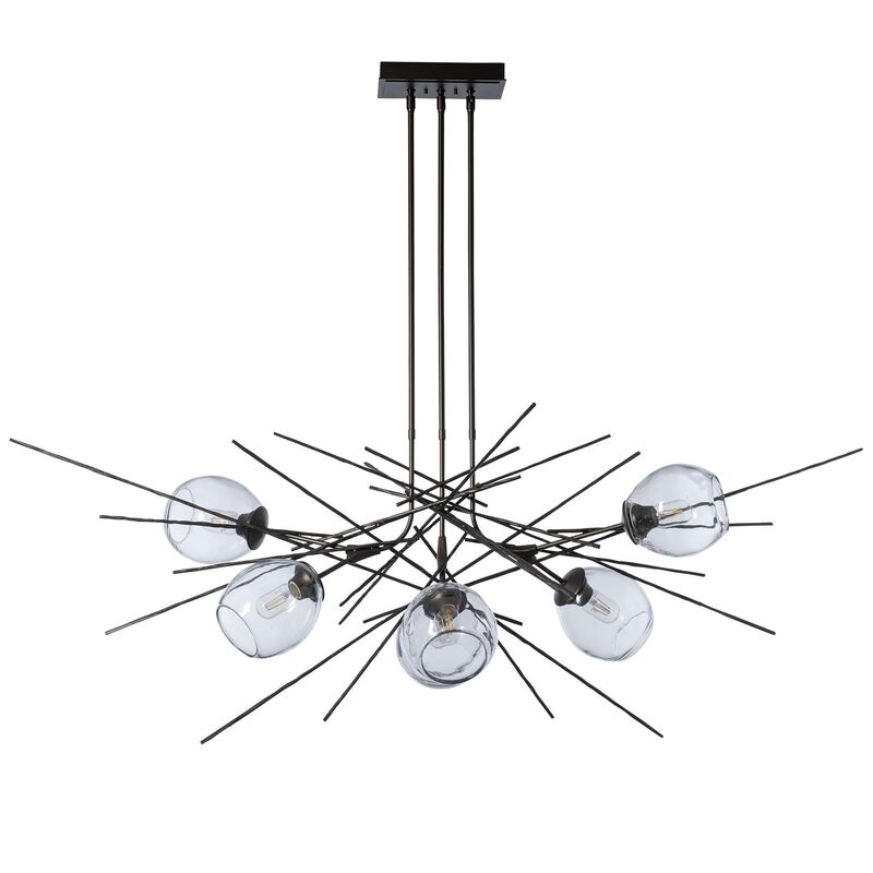 Griffin Large Linear Chandelier by Hubbardton Forge
