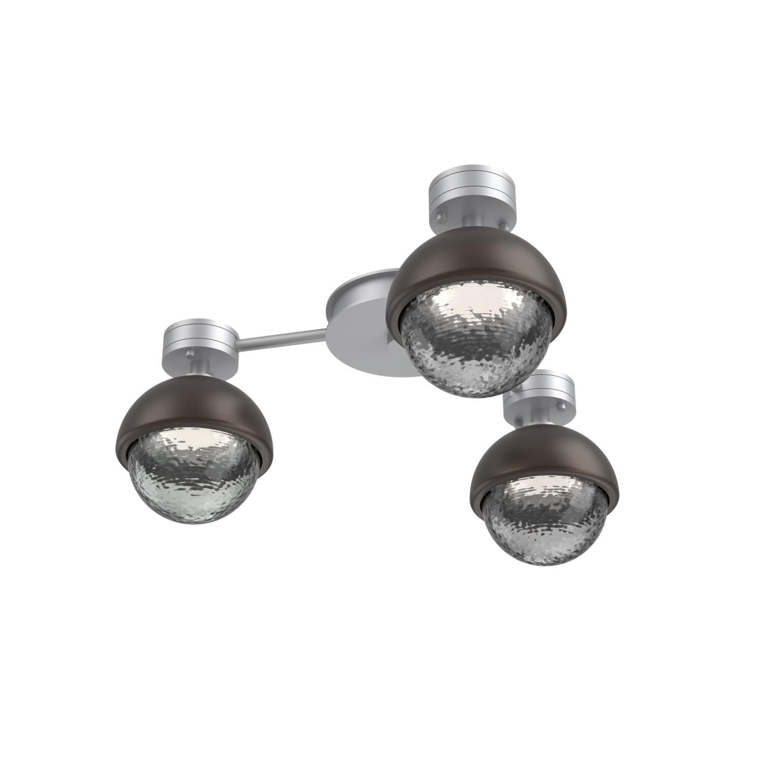 Levi Wilson Cabochon 23 Inch Flush Mount by Hammerton Studio