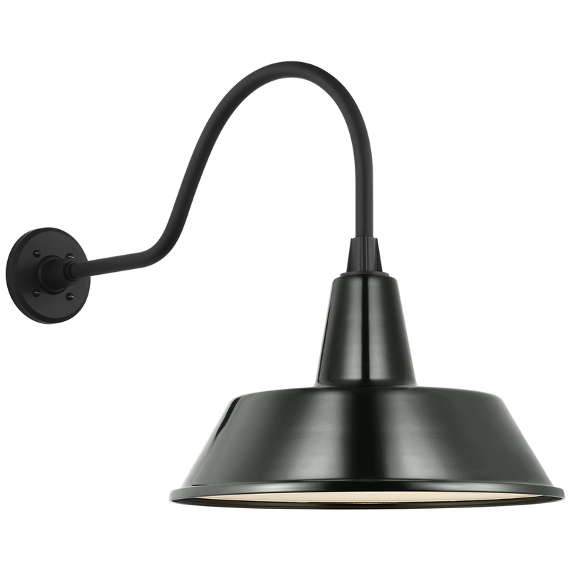 Thomas O'Brien Academy Barn Light 19 Inch Outdoor Wall Light by Visual Comfort Signature Collection