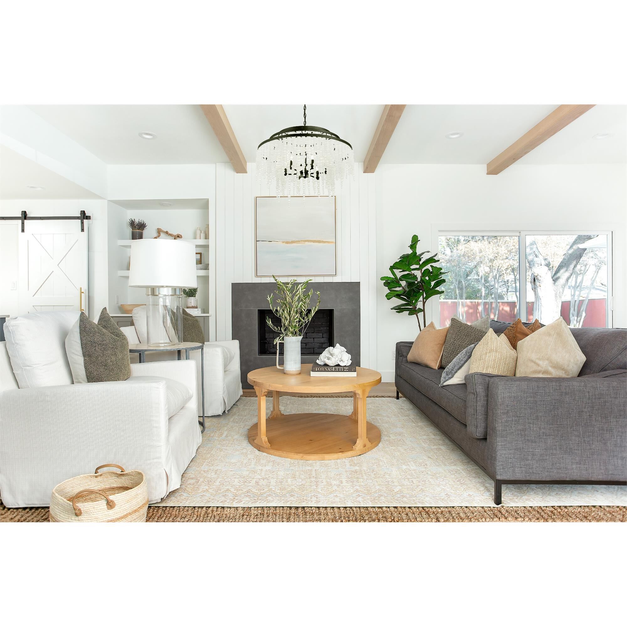 Poppy 26 Inch Chandelier,