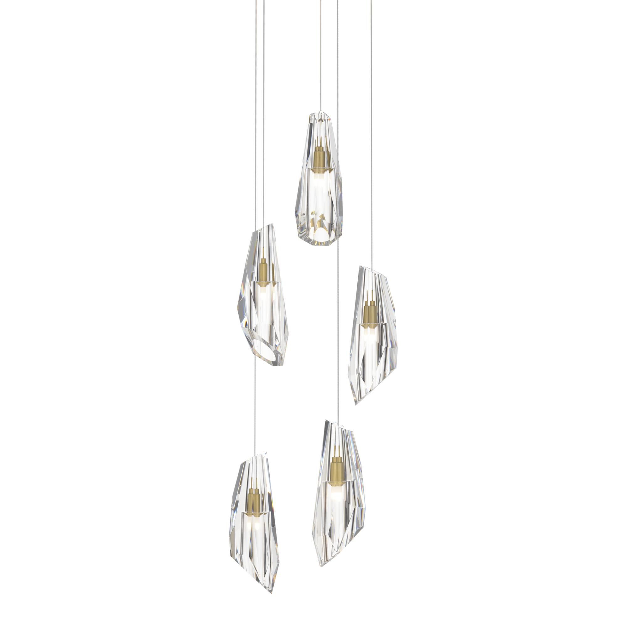 Luma 15 Inch Multi Light Pendant by Hubbardton Forge