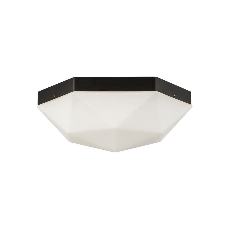Krysta 10 Inch 2 Light Flush Mount by Alora Mood