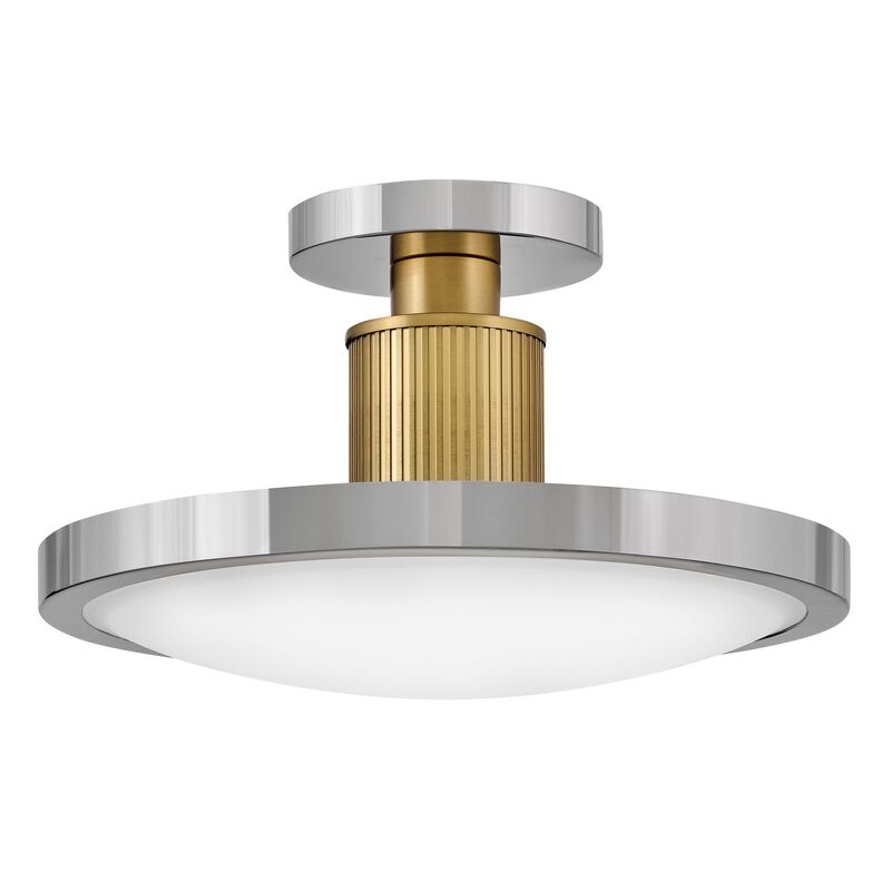 Kieran 14 Inch Semi Flush Mount by Hinkley
