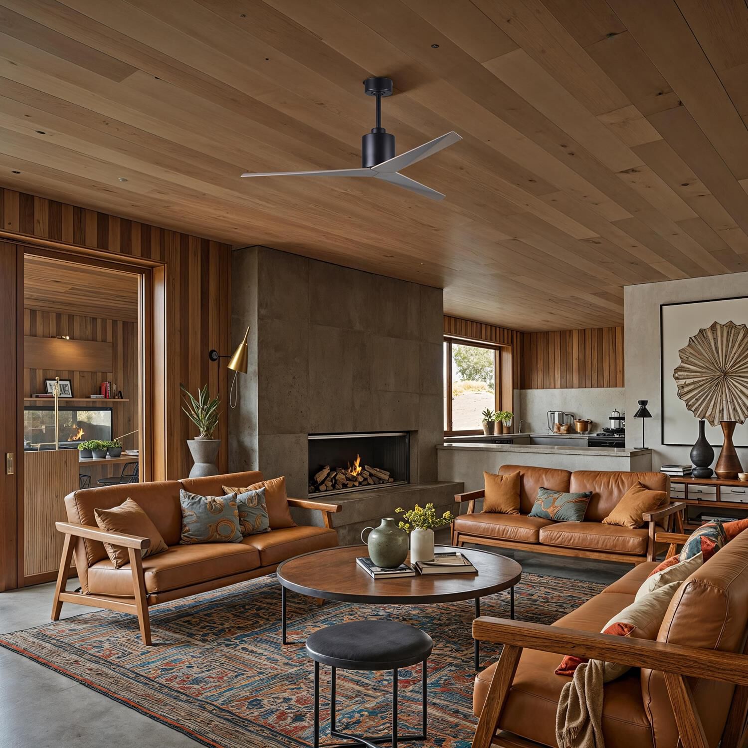 Eliza Outdoor Rated 56 Inch Ceiling Fan by Matthews Fan Company