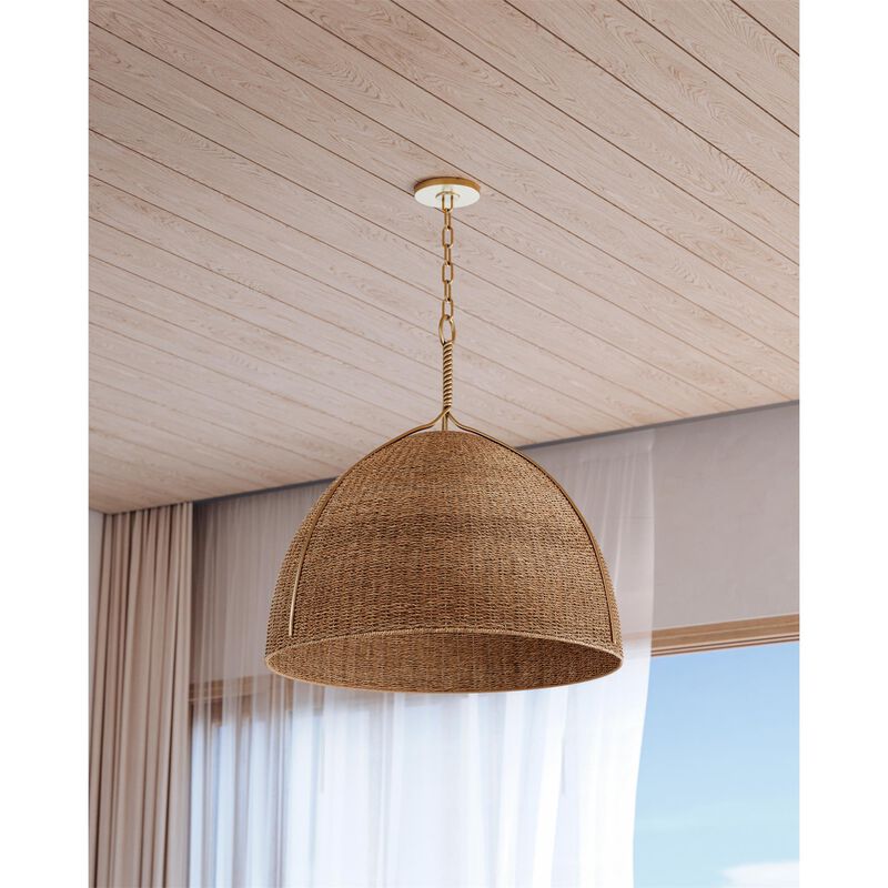 Woodlawn 29 Inch Pendant Light by Hudson Valley Lighting