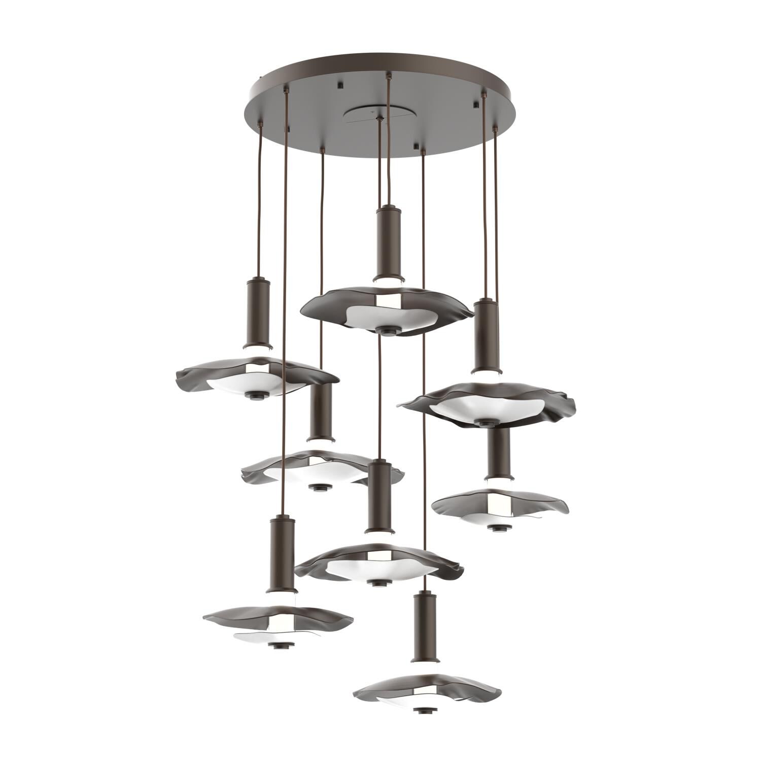 Levi Wilson Cumulus 37 Inch Multi Light Pendant by Hammerton Studio