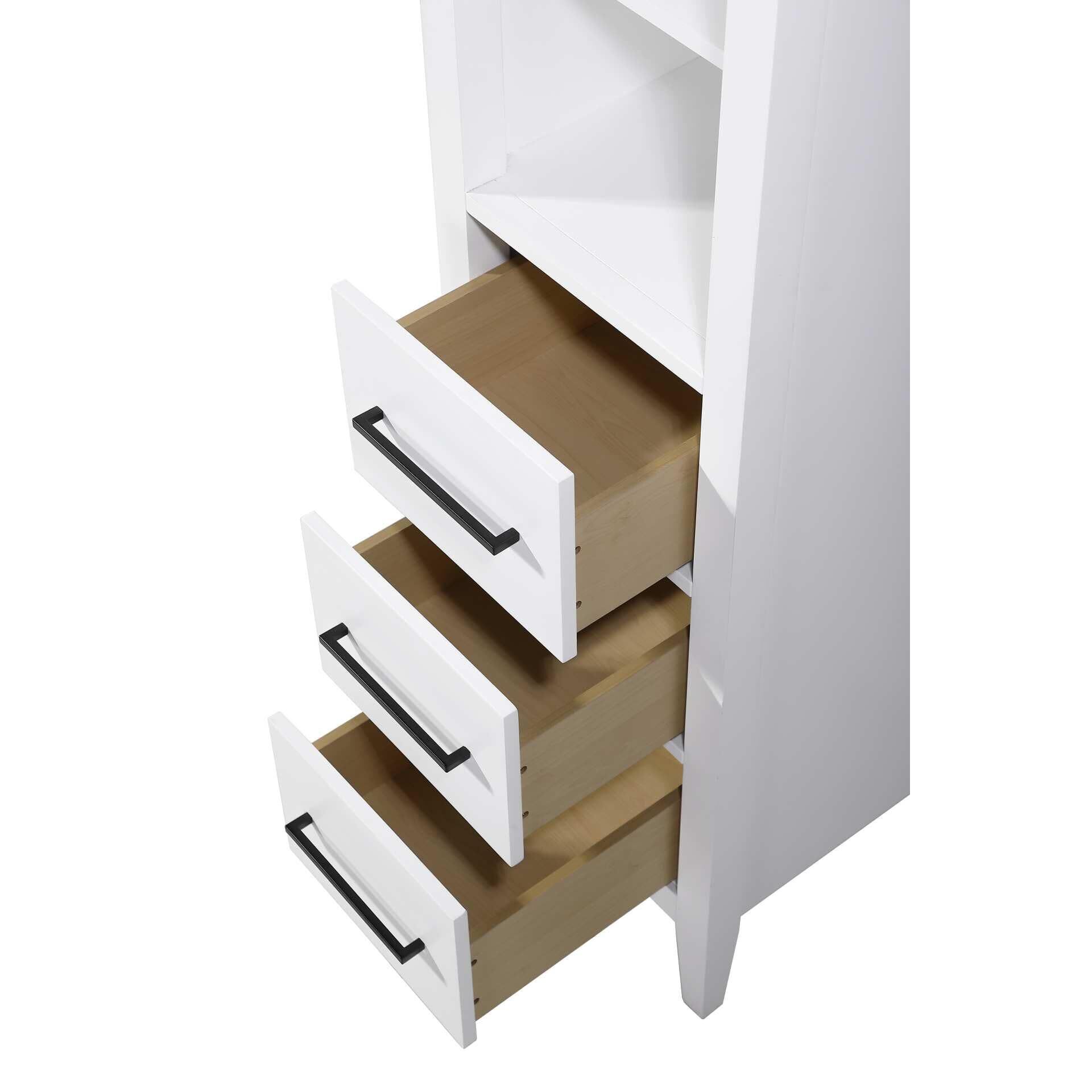 Shown in White finish