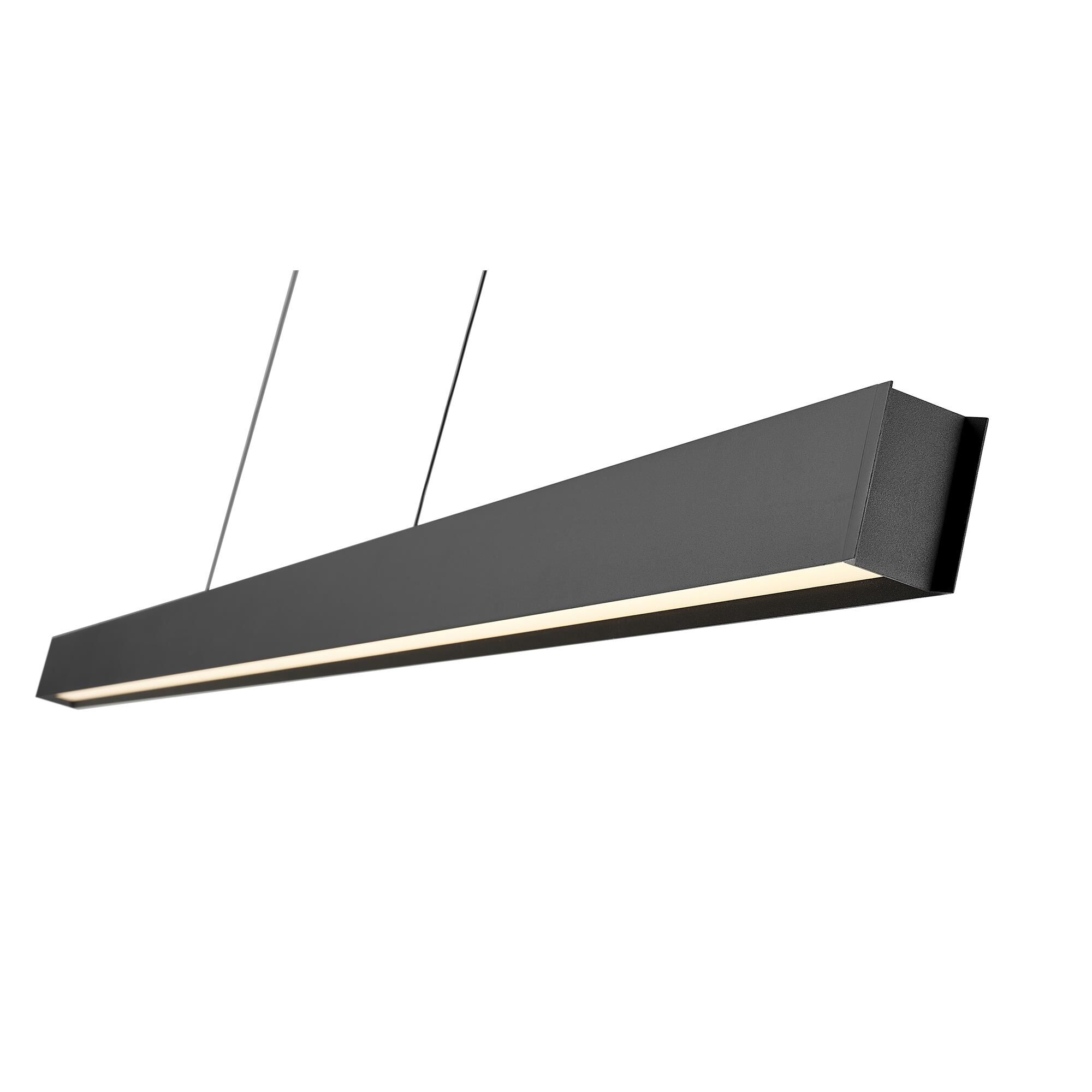 Shown in Matte Black finish and Frosted glass