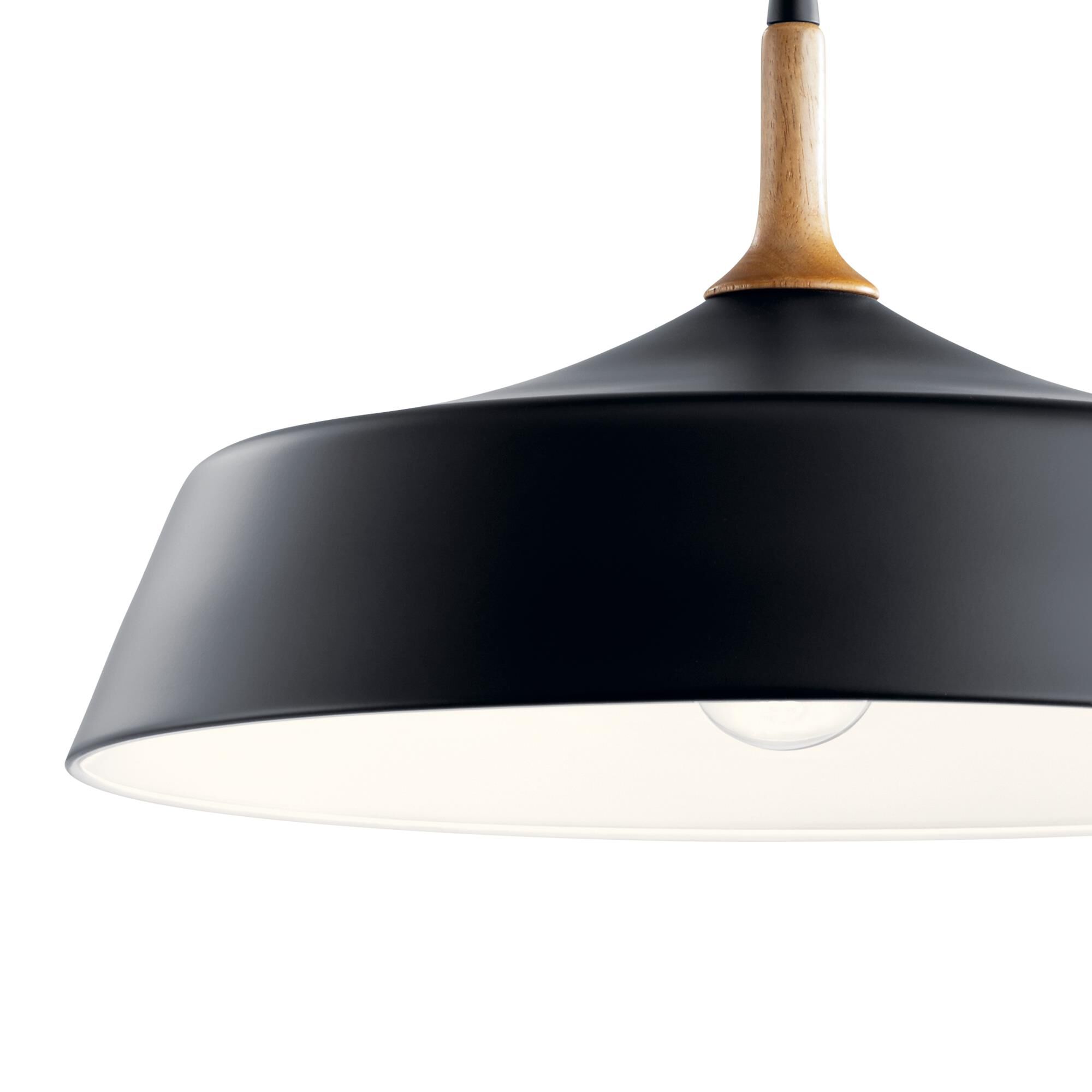 Shown in Black finish