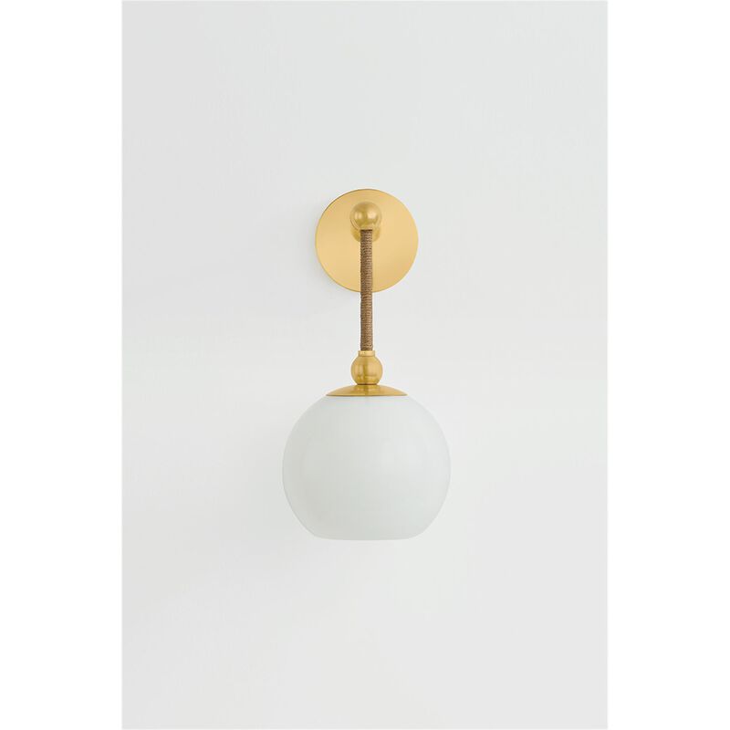 Mandy Cheng Abbie Medium Wall Sconce by Mitzi