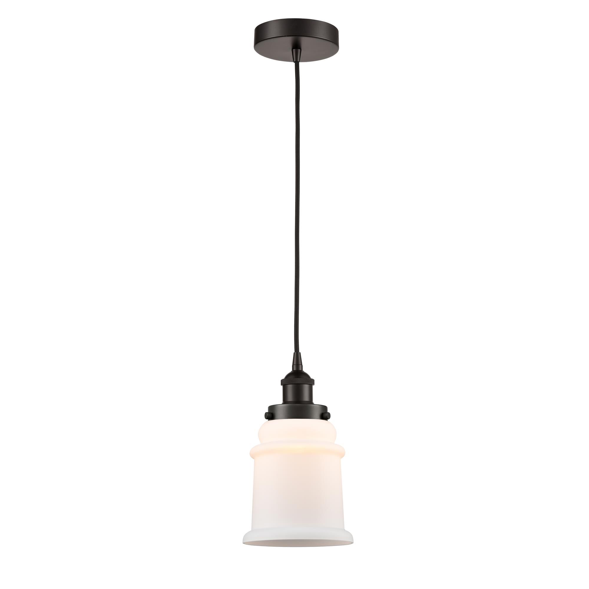 Shown in Oil Rubbed Bronze finish and Frosted glass