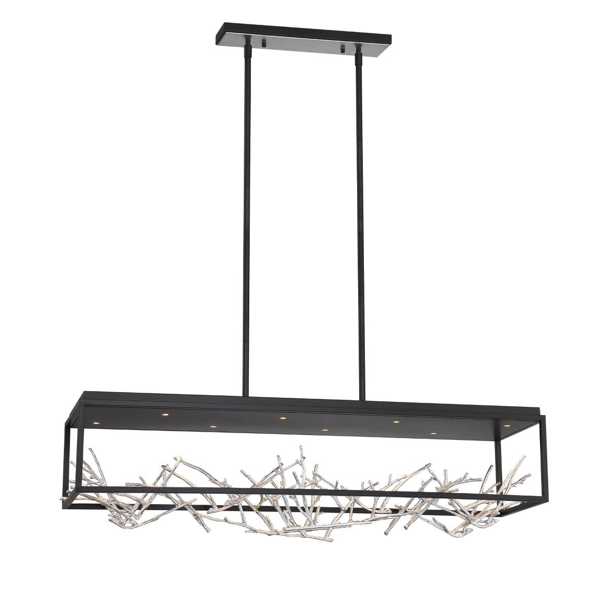 Aerie 44 Inch 8 Light LED Linear Suspension Light by Eurofase Lighting