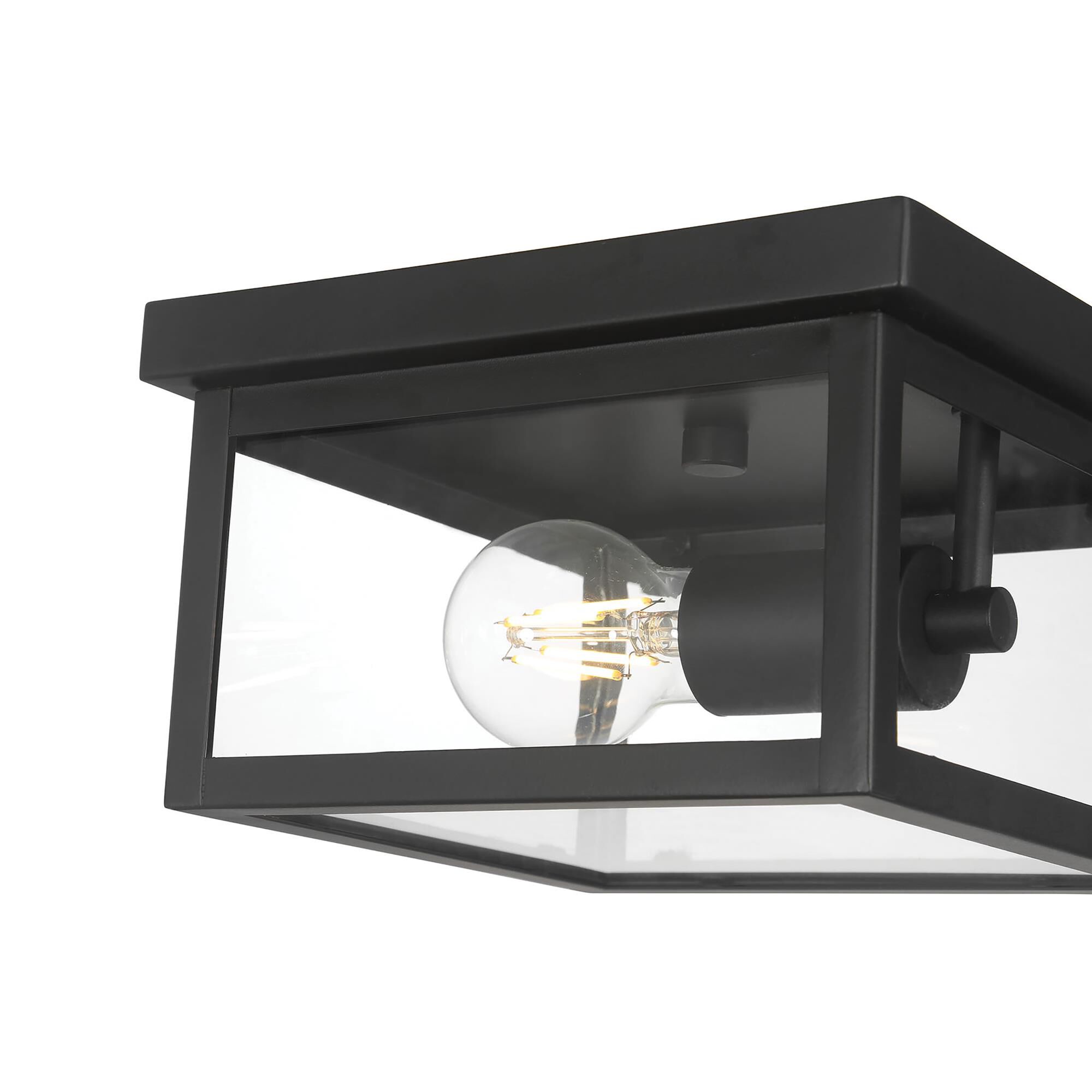 Evanton 8 Inch Outdoor Flush Mount by Millennium Lighting