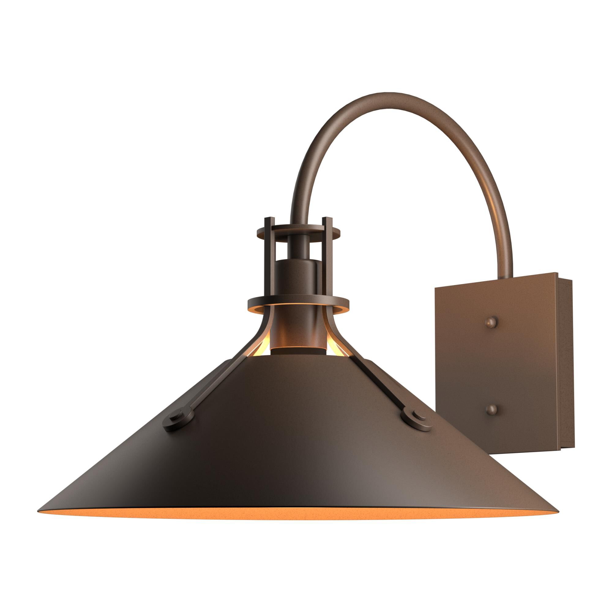 Hubbardton Forge Henry 12 Inch Tall Outdoor Wall Light