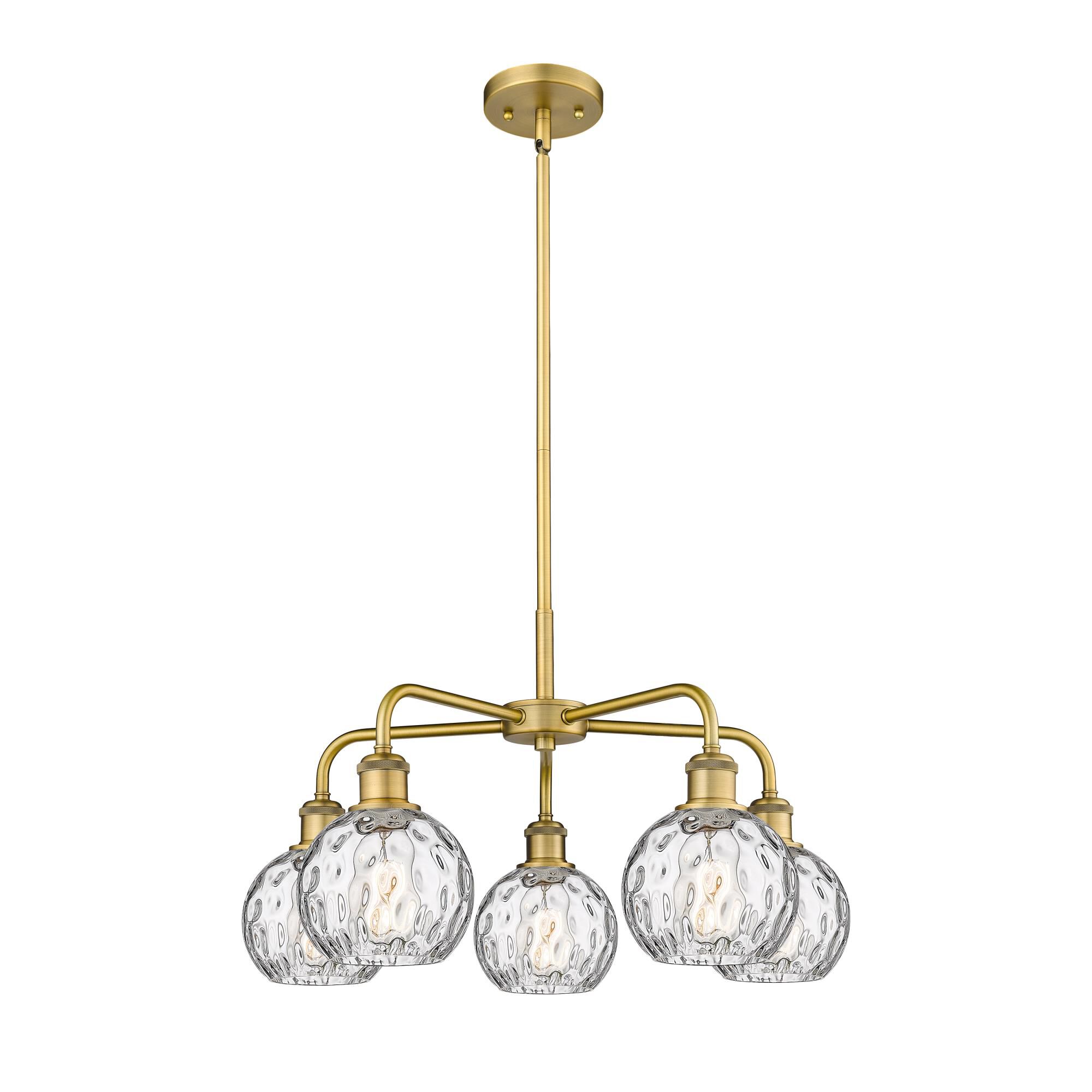 Bruno Marashlian Athens Water Glass 24 Inch Chandelier by Innovations Lighting