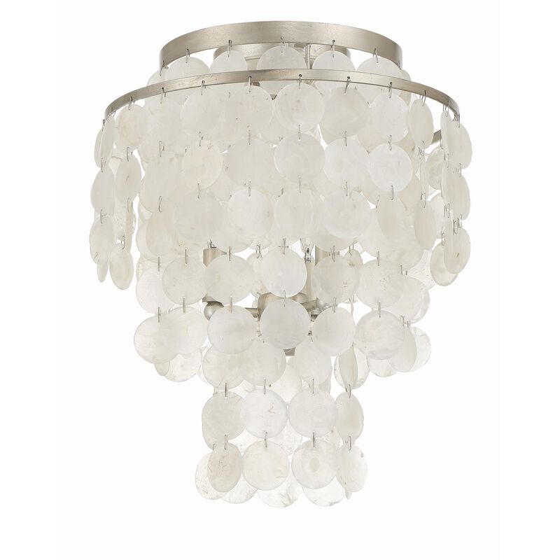 Brielle 13 Inch 3 Light Flush Mount by Crystorama