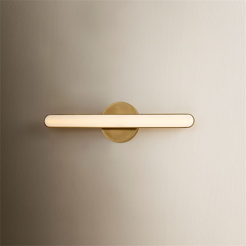 Volt 18 Inch Bath Vanity Light by Sonneman