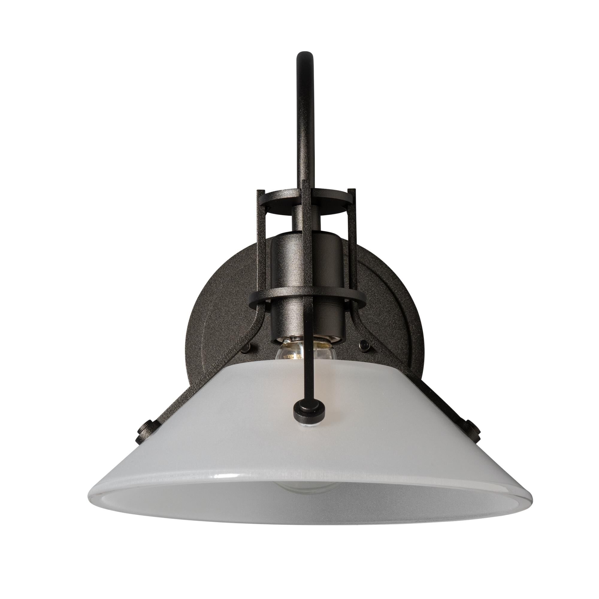 Shown in Oil Rubbed Bronze finish and Frosted glass