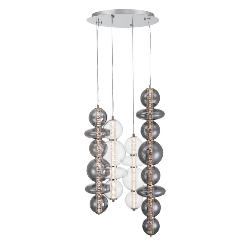 Atomo 30 Inch 4 Light Multi Light Pendant by Eurofase Lighting
