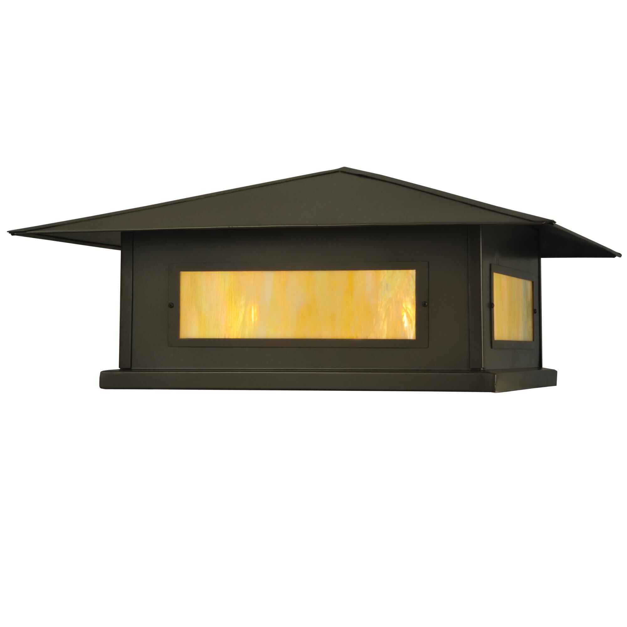 Seneca Stepping Stone 14 Inch Tall 4 Light Outdoor Pier Lamp by Meyda Lighting