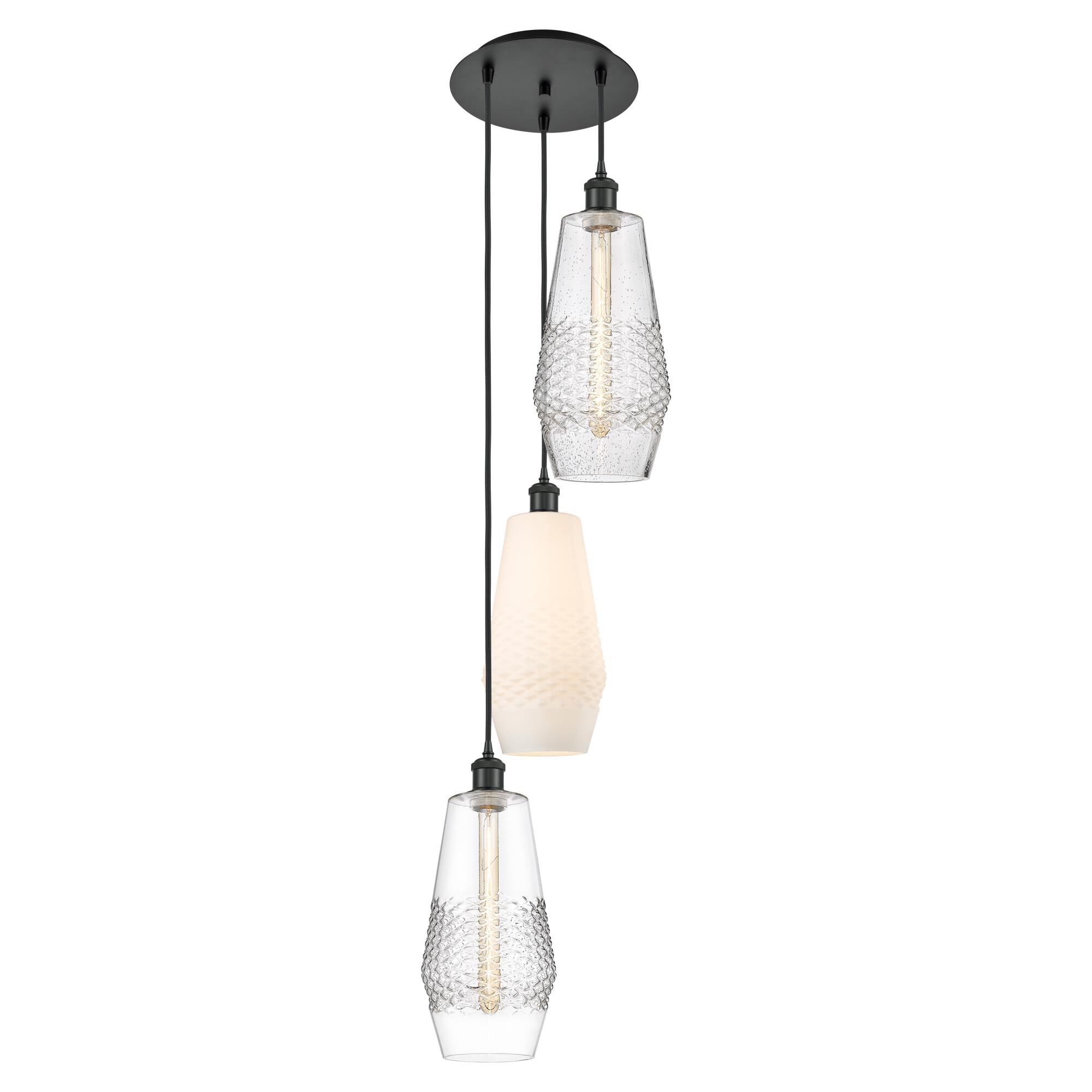 Bruno Marashlian Windham 38 Inch 3 Light Multi Light Pendant by Innovations Lighting