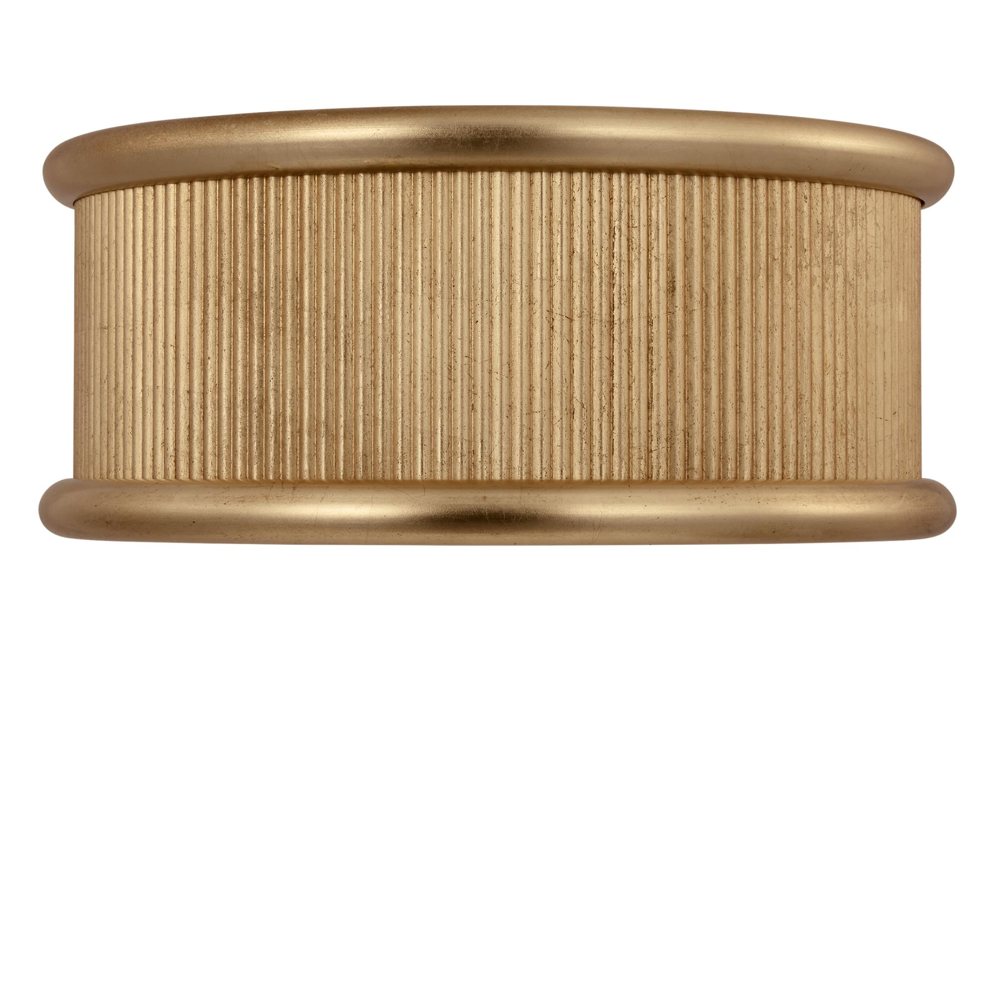 Paloma Contreras Ritz 14 Inch 3 Light Flush Mount,