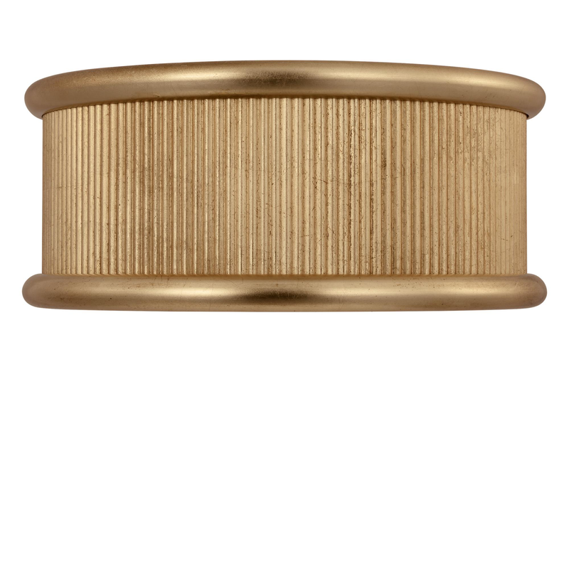 Paloma Contreras Ritz 14 Inch 3 Light Flush Mount by Visual Comfort Studio