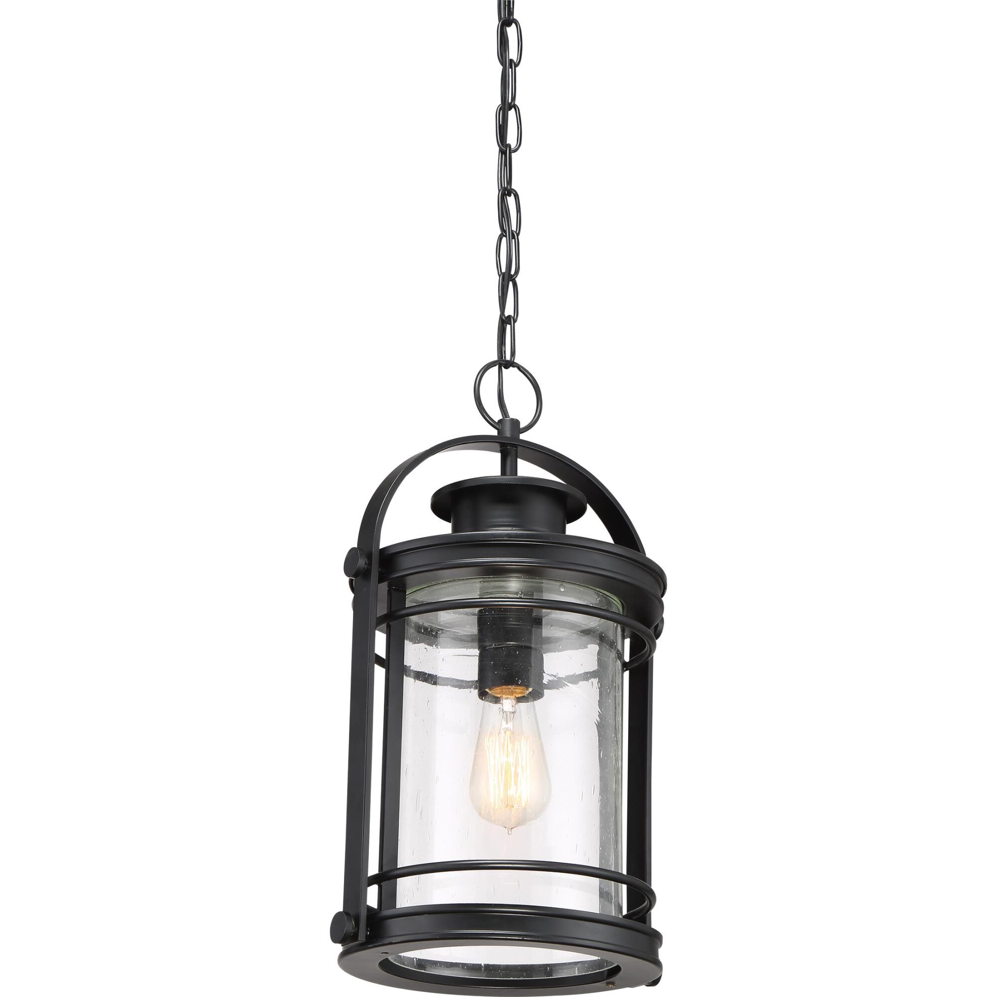 Quoizel Booker 17 Inch Tall Outdoor Hanging Lantern