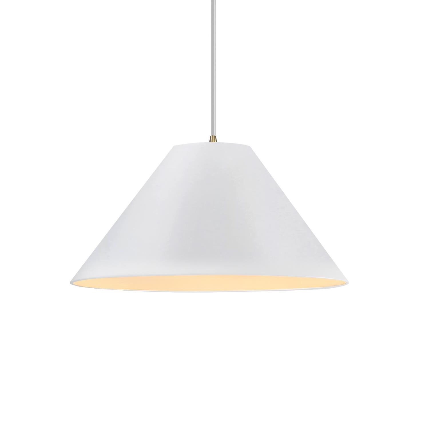 Shown in Antique Brass finish and Bisque shade