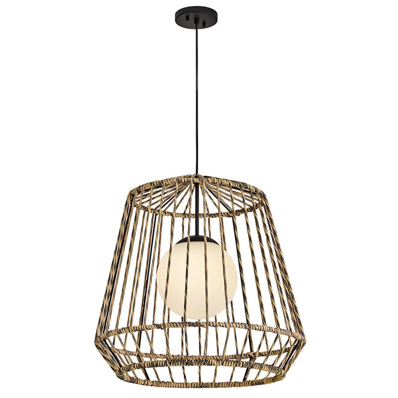 Arlen 24 Inch Outdoor Hanging Lantern by Hinkley