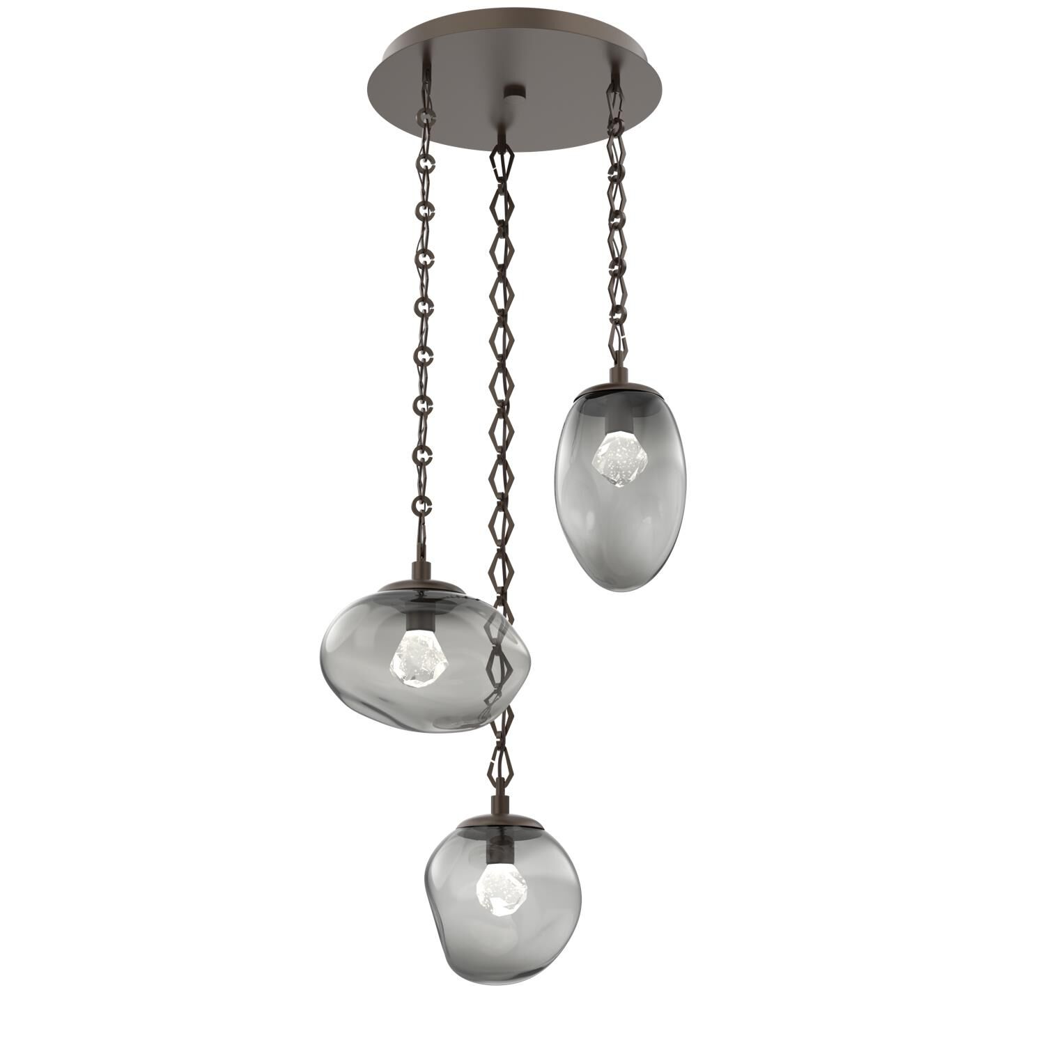Levi Wilson Cosmos Led 22 Inch Multi Light Pendant by Hammerton Studio