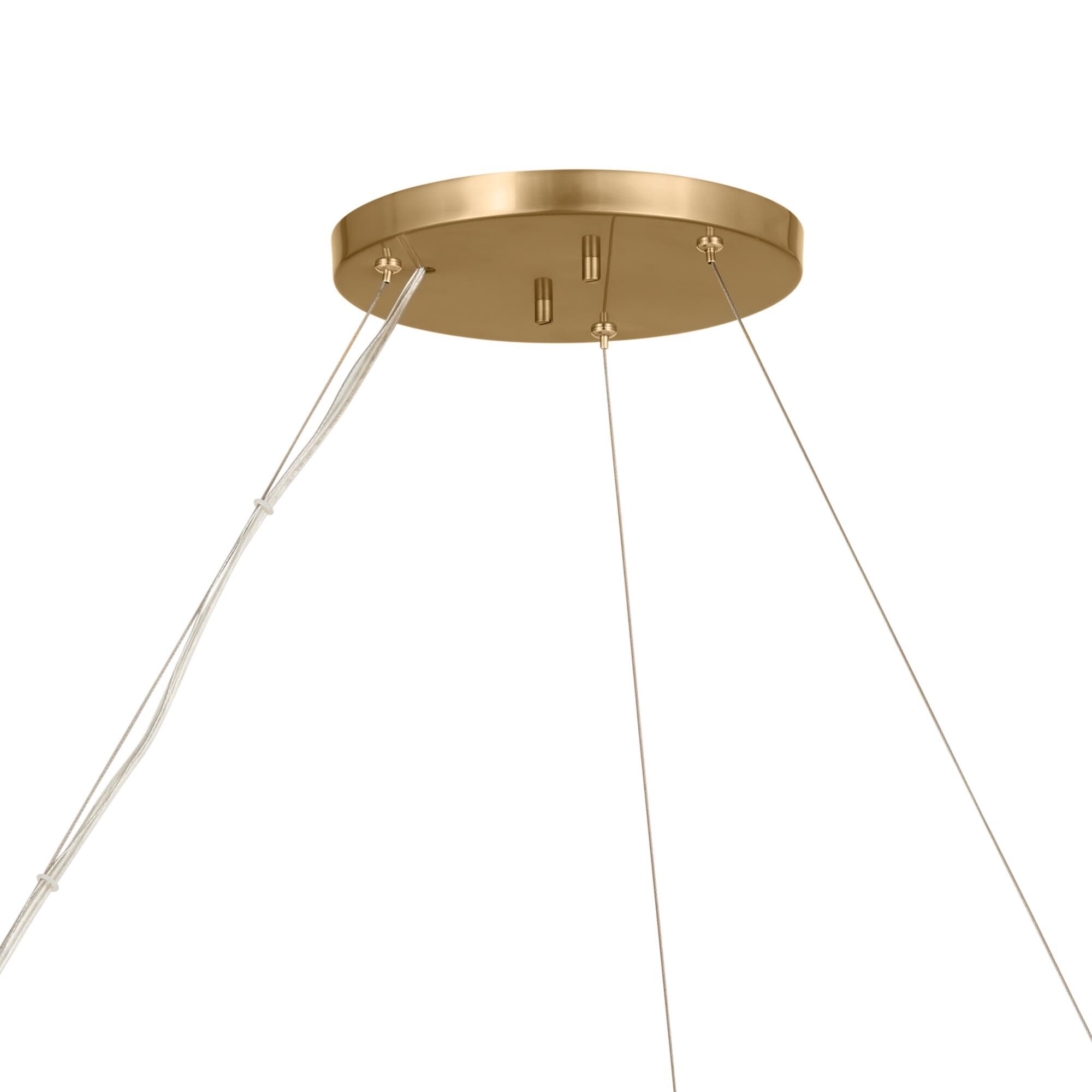 Shown in Brushed Natural Brass finish