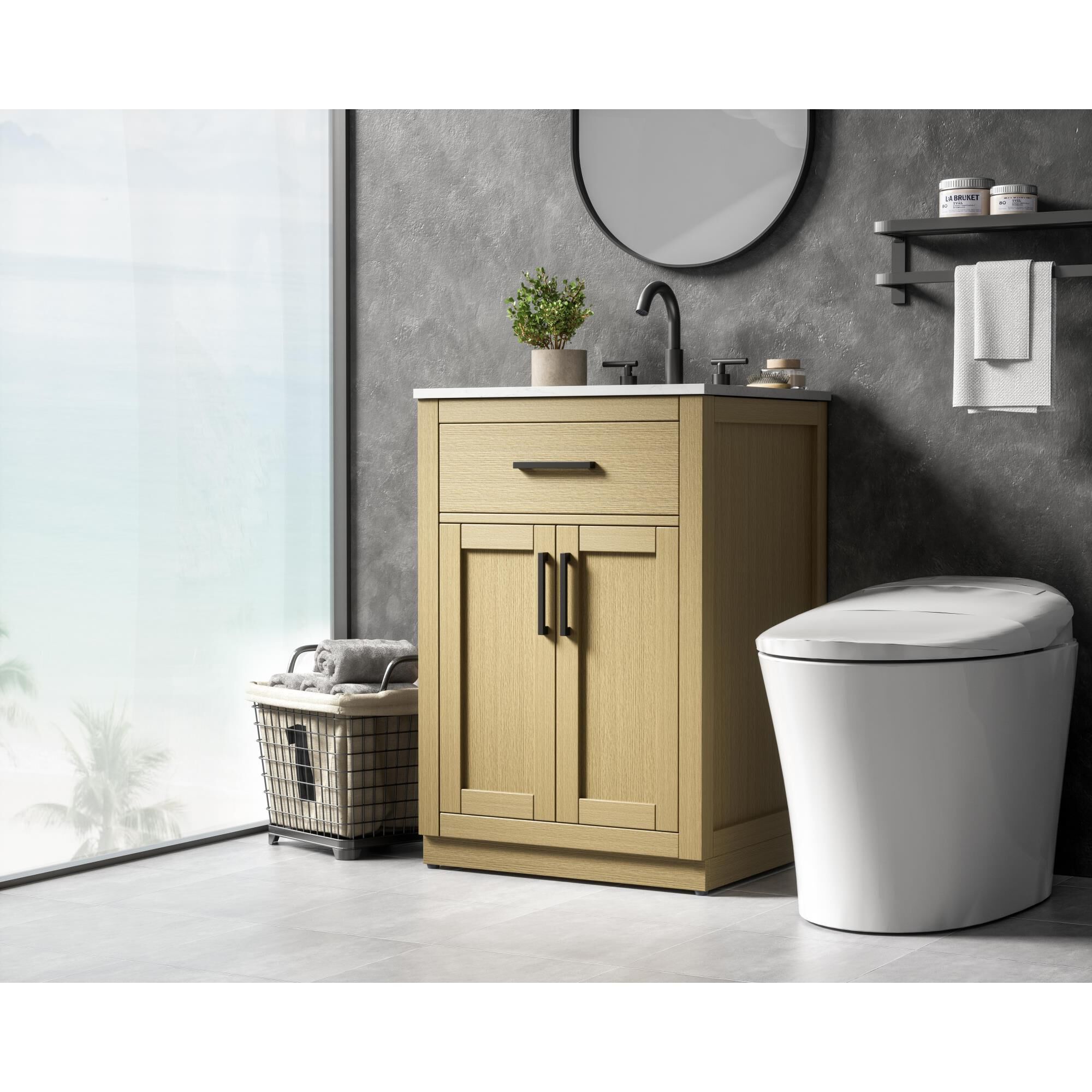 Alden 24 Inch Bath Vanity by Elegant Dcor