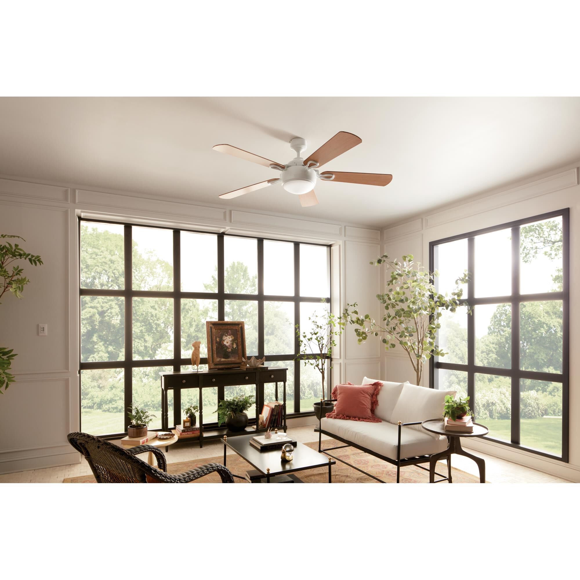 Humble 60 Inch Ceiling Fan with Light Kit by Kichler Lighting