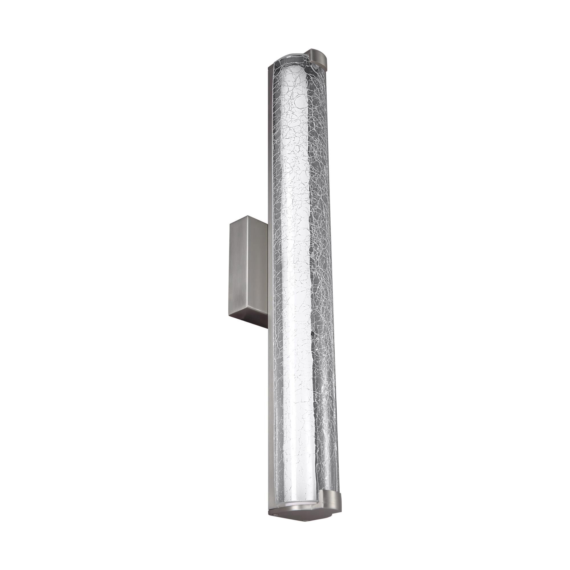 Shown in Satin Nickel finish and Acrylic glass