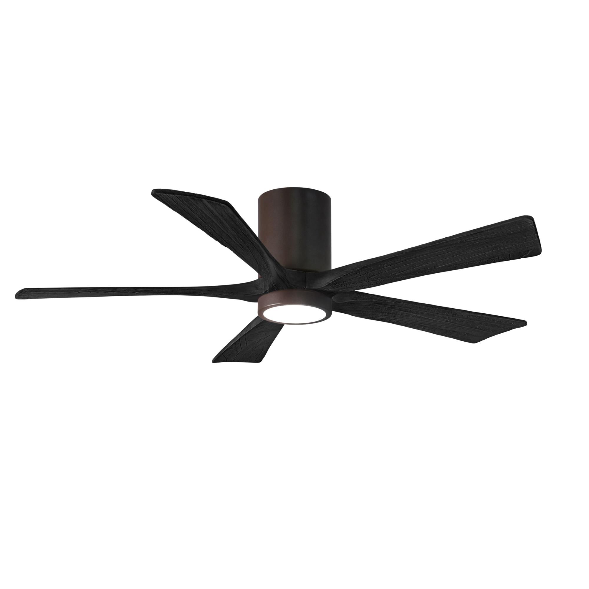 Irene 52 Inch Flush Mount Fan with Light Kit by Matthews Fan Company
