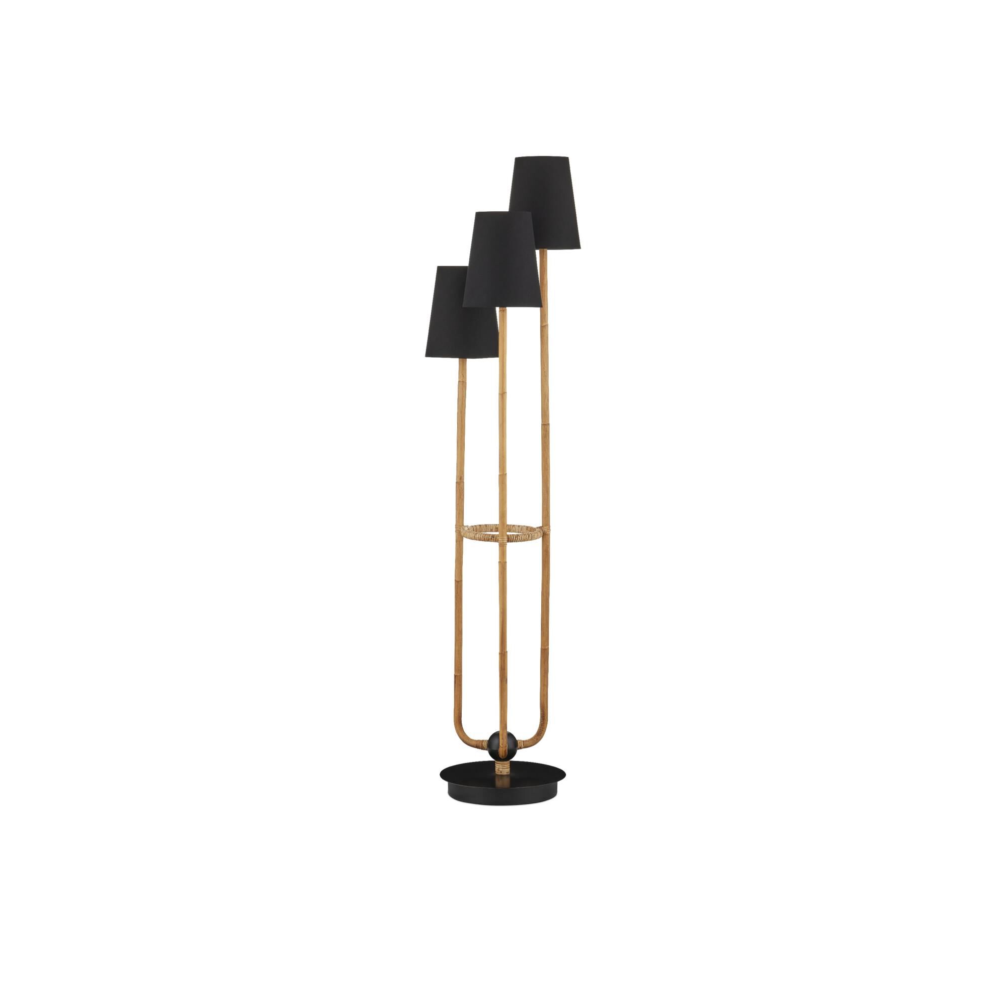 Triptych 71 Inch Floor Lamp by Currey and Company