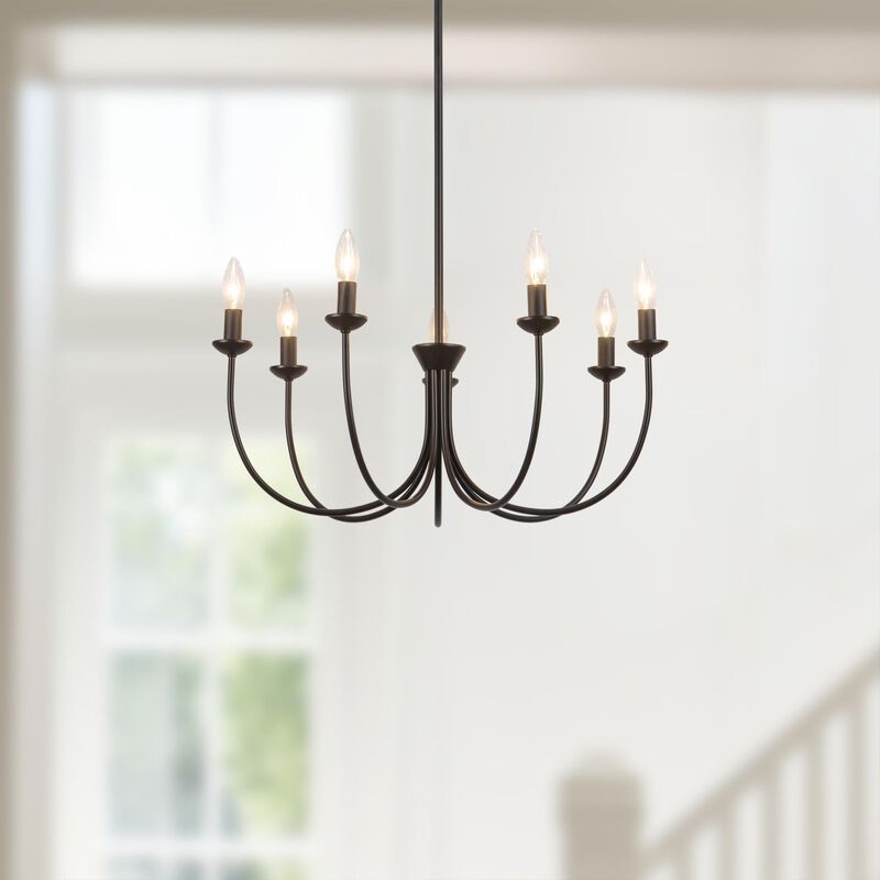 Ryan Pauly Ember Medium Chandelier by Alora Mood