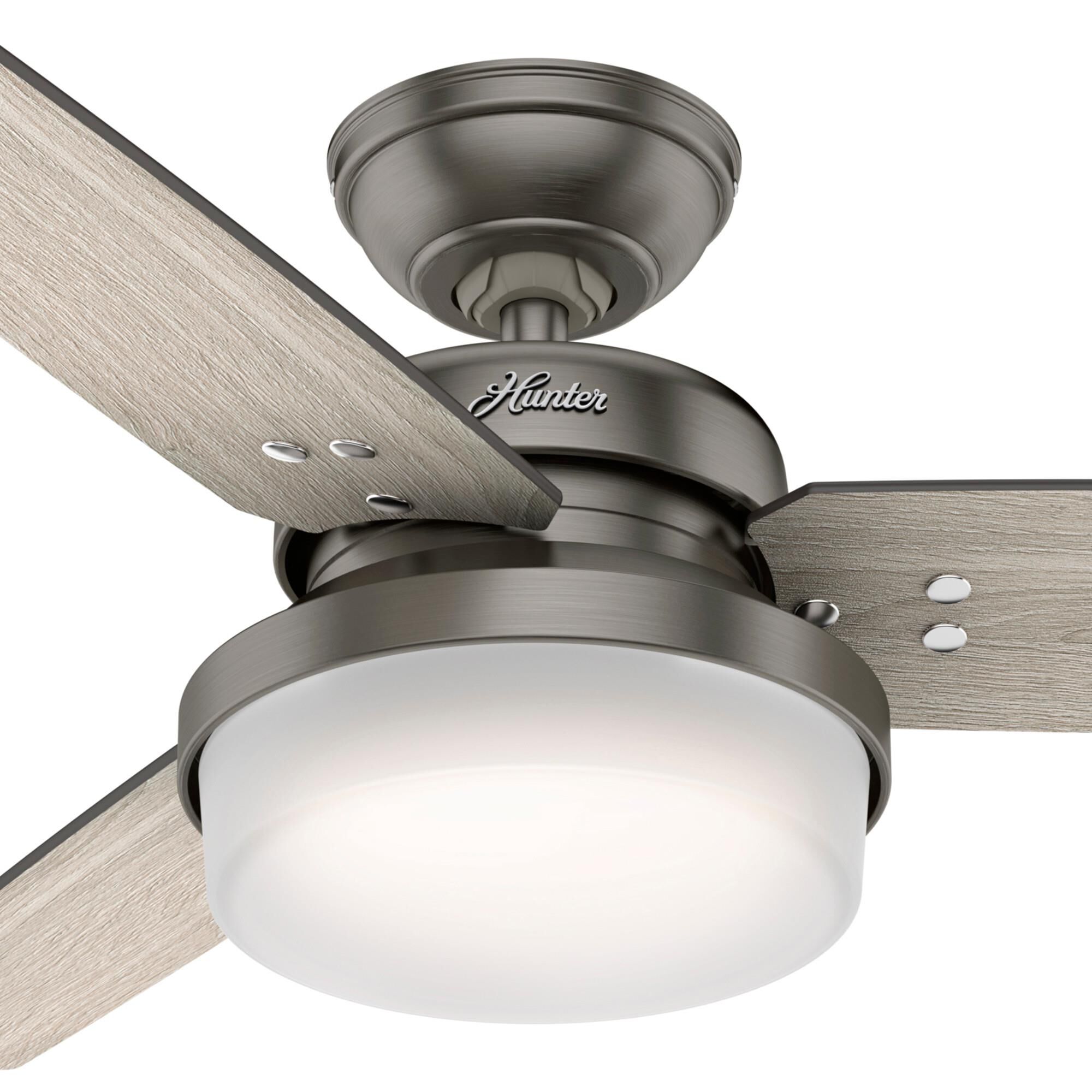 Sentinel 44 Inch Ceiling Fan with Light Kit by Hunter Fan
